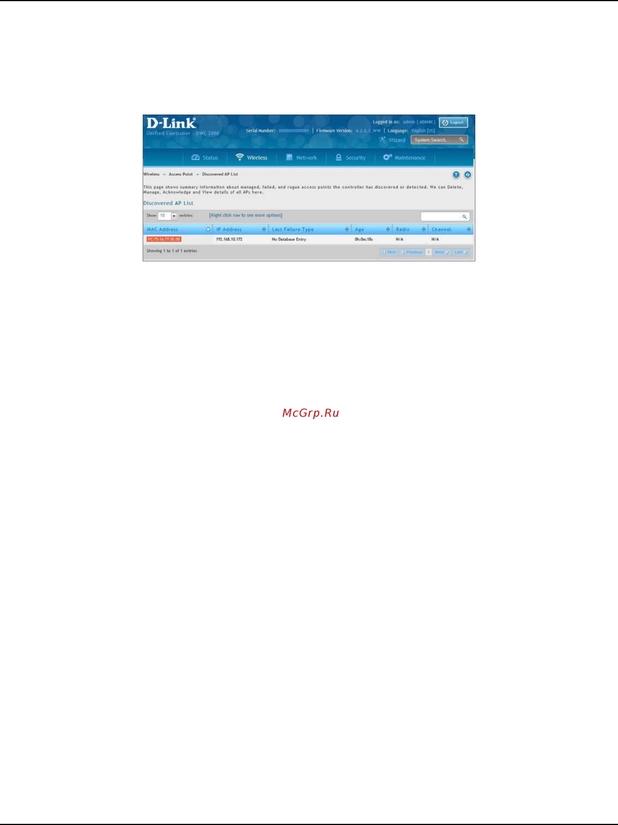 D-Link DWC-2000 [80/282] Add a ap from discovered ap list