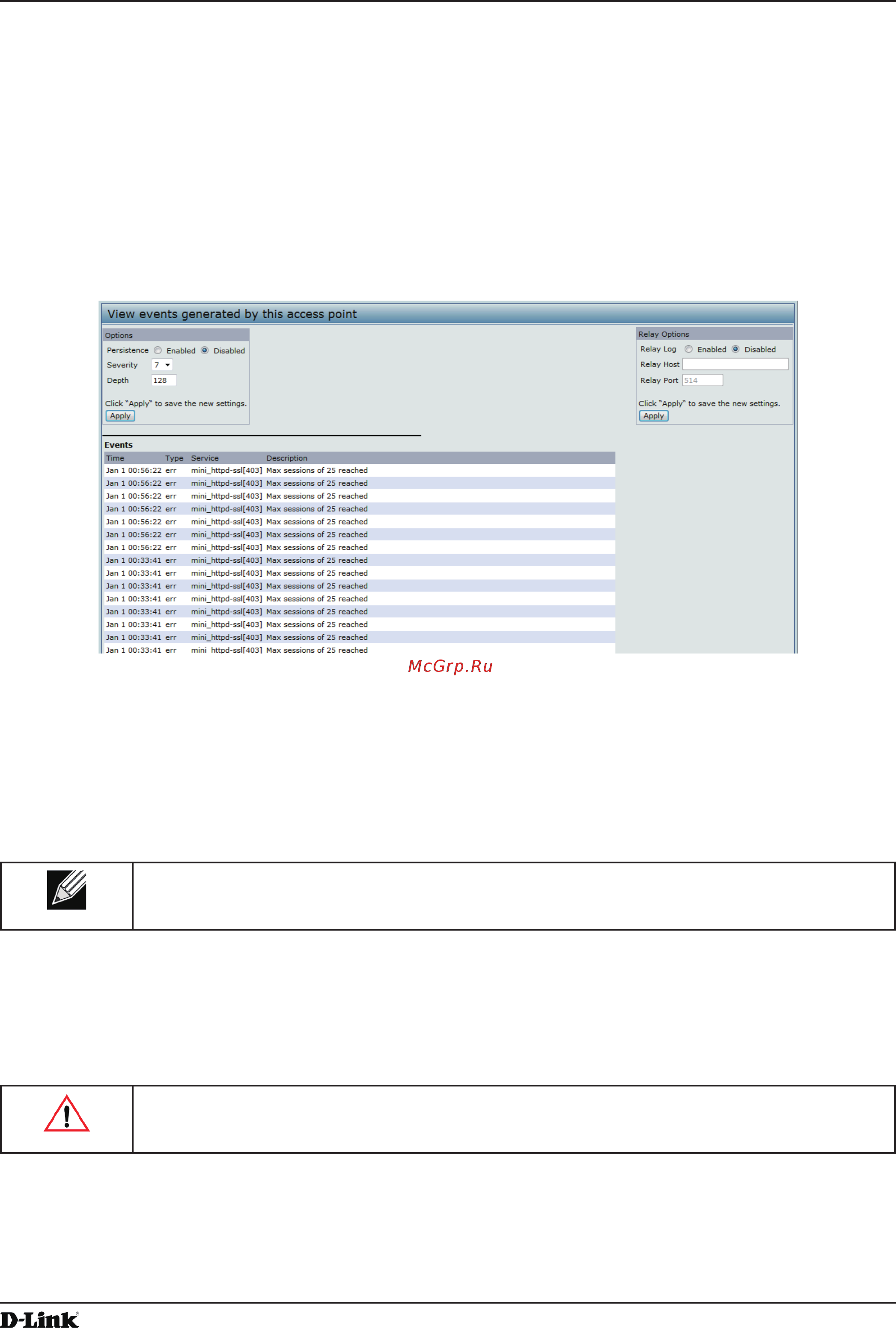 D-Link DWL-3600AP [23/128] Viewing events