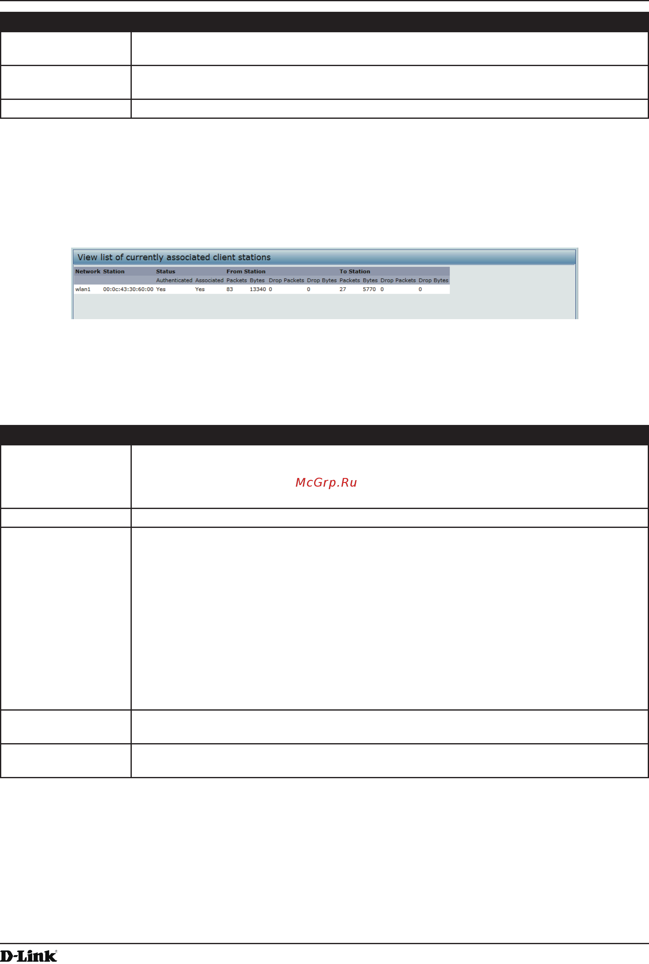 D-Link DWL-3600AP [26/128] Viewing associated wireless client information
