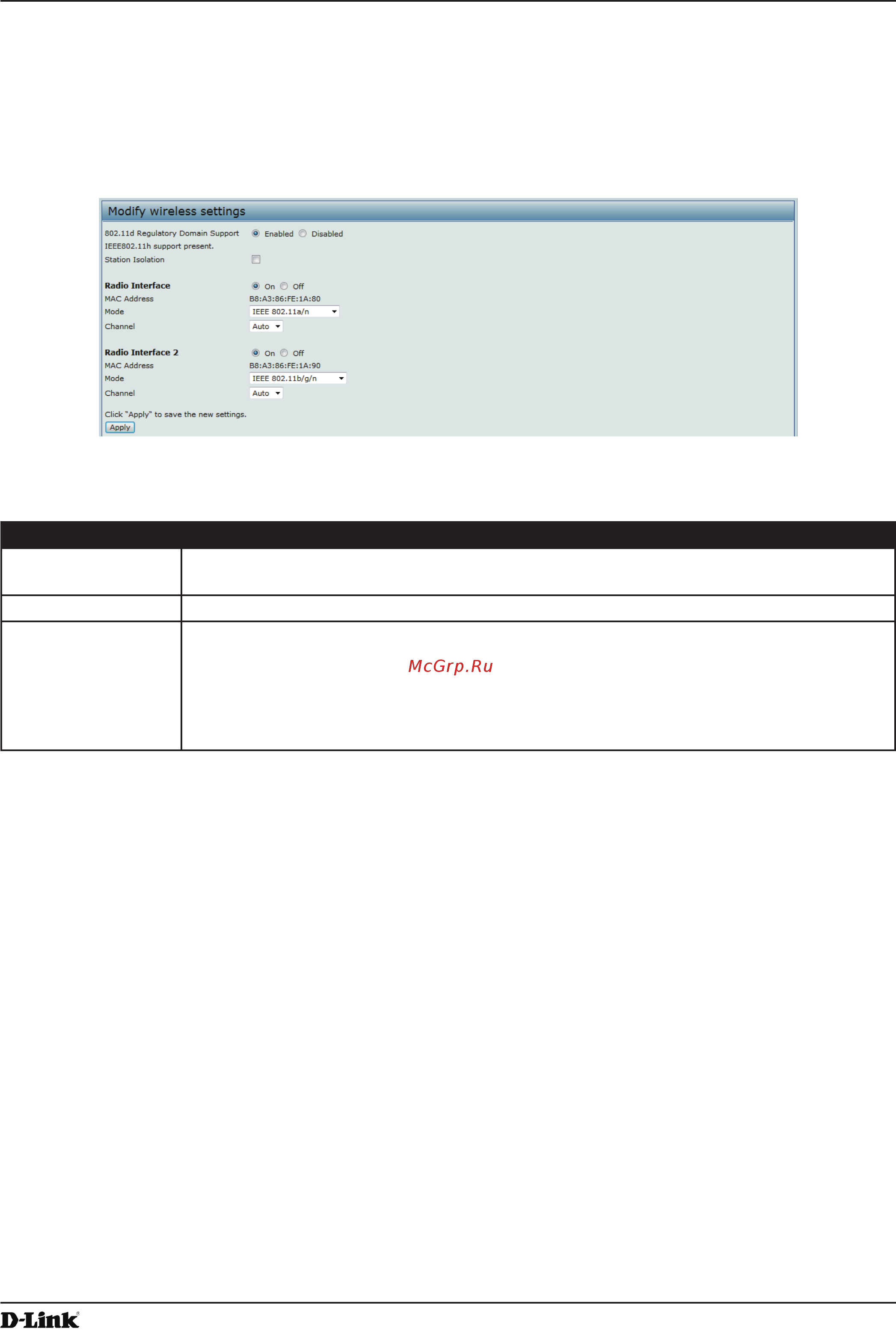 D-Link DWL-3600AP [37/128] Wireless settings