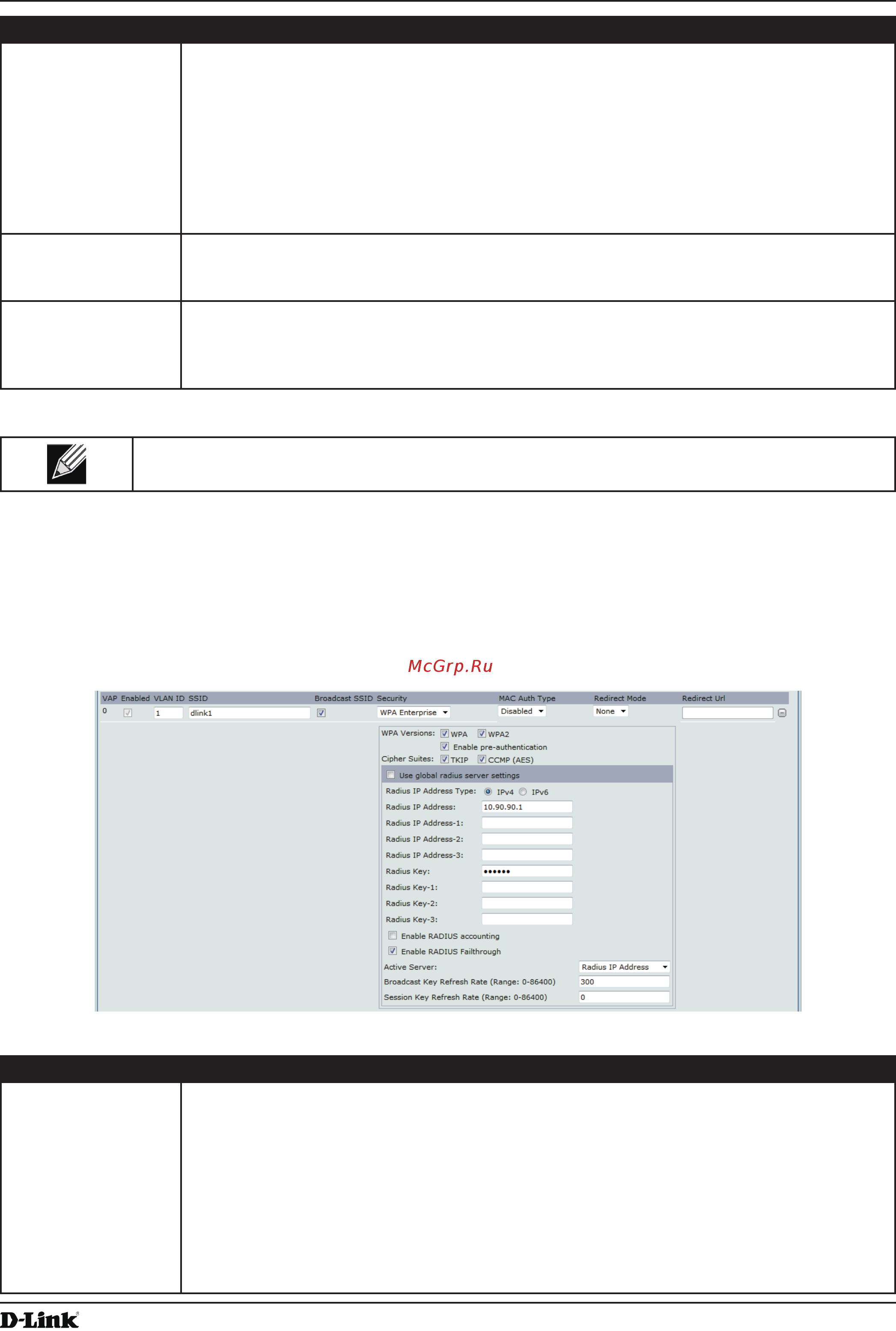 D-Link DWL-3600AP [54/128] Wpa enterprise