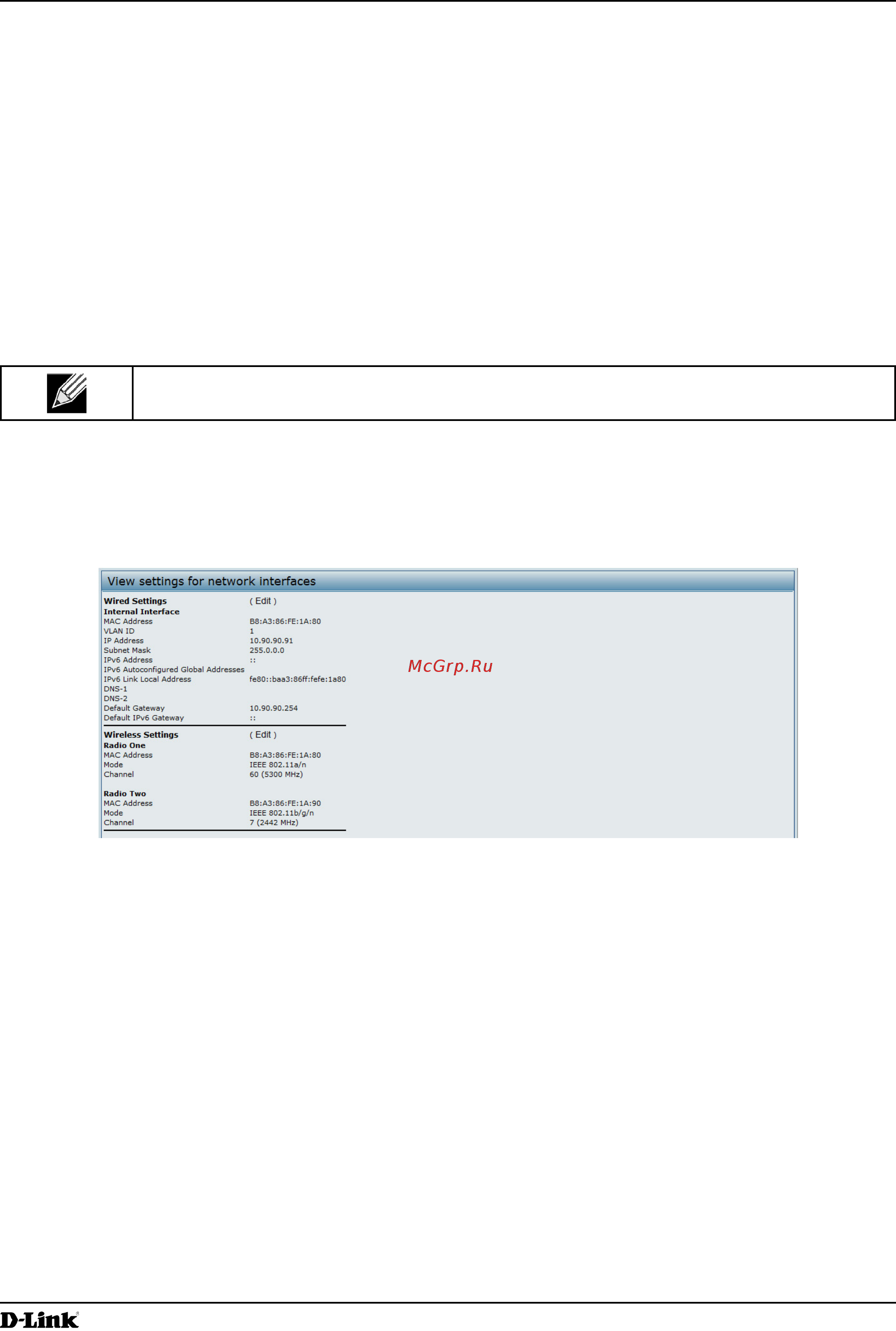 D-Link DWL-2600AP [22/128] Viewing interface status