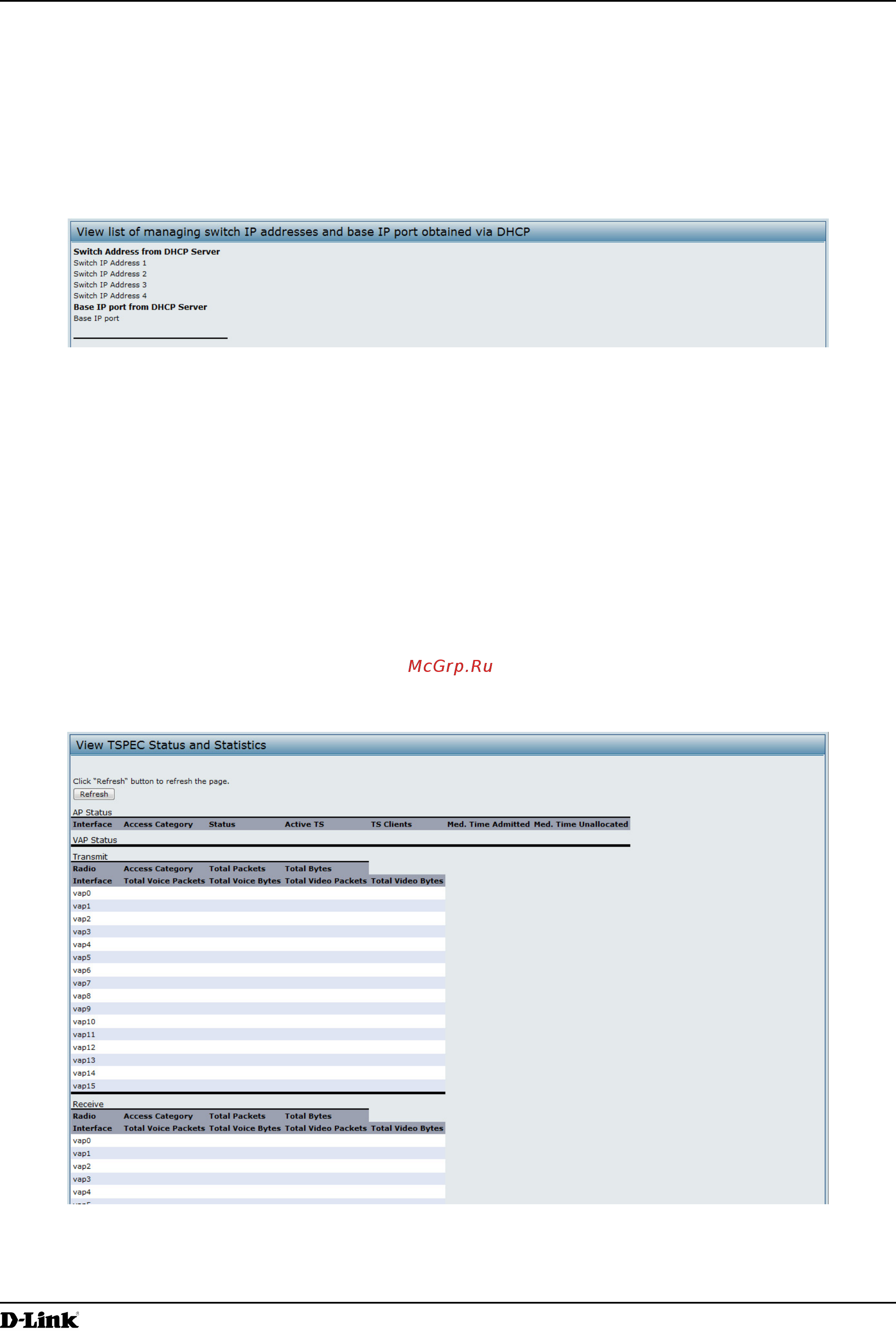D-Link DWL-2600AP [31/128] Viewing managed ap dhcp information