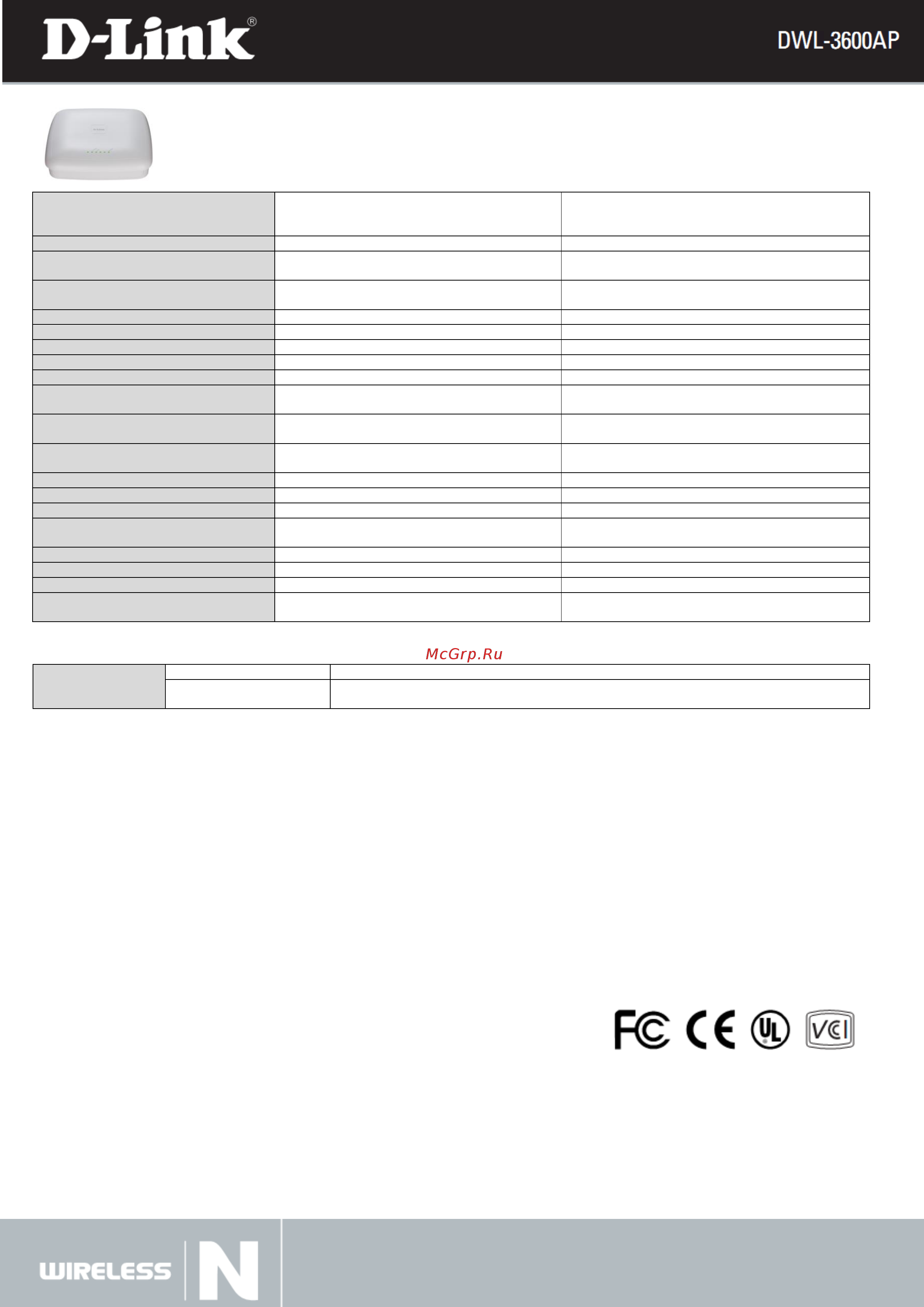 D-Link DWL-3600AP [4/4] Унифицированная точка доступа 802 1n