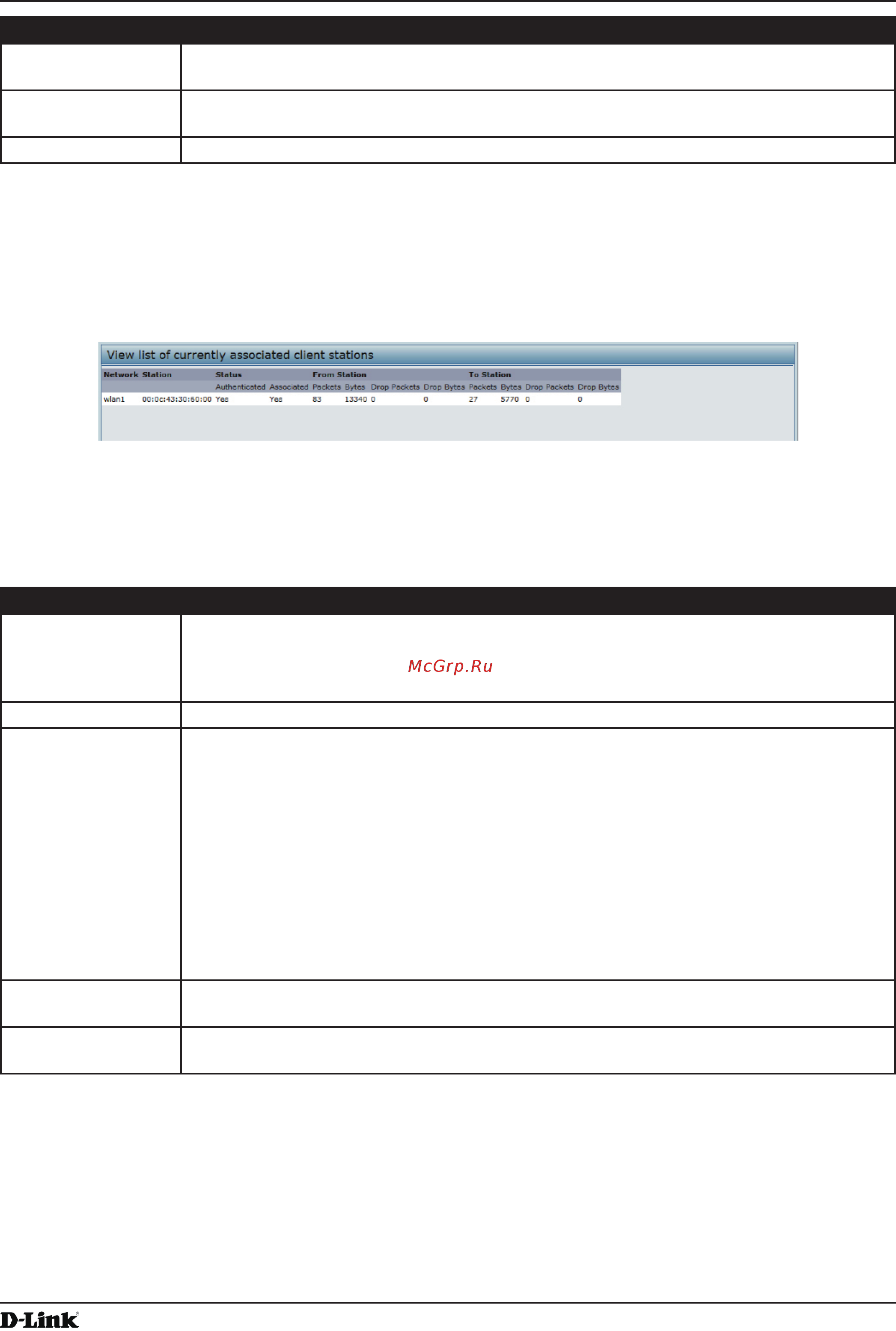 D-Link DWL-6610AP [26/132] Viewing associated wireless client information