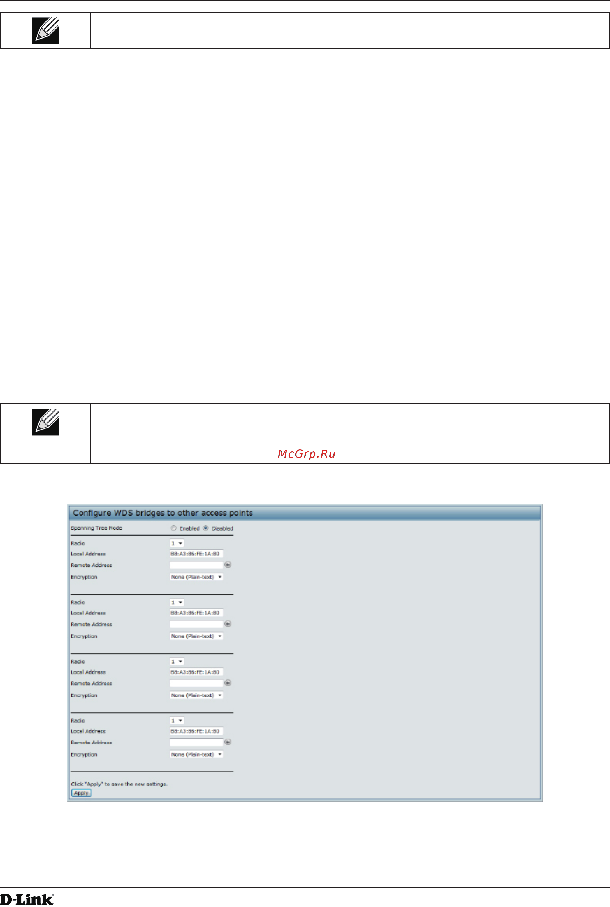 D-Link DWL-6610AP [56/132] Configuring the wireless distribution system wds