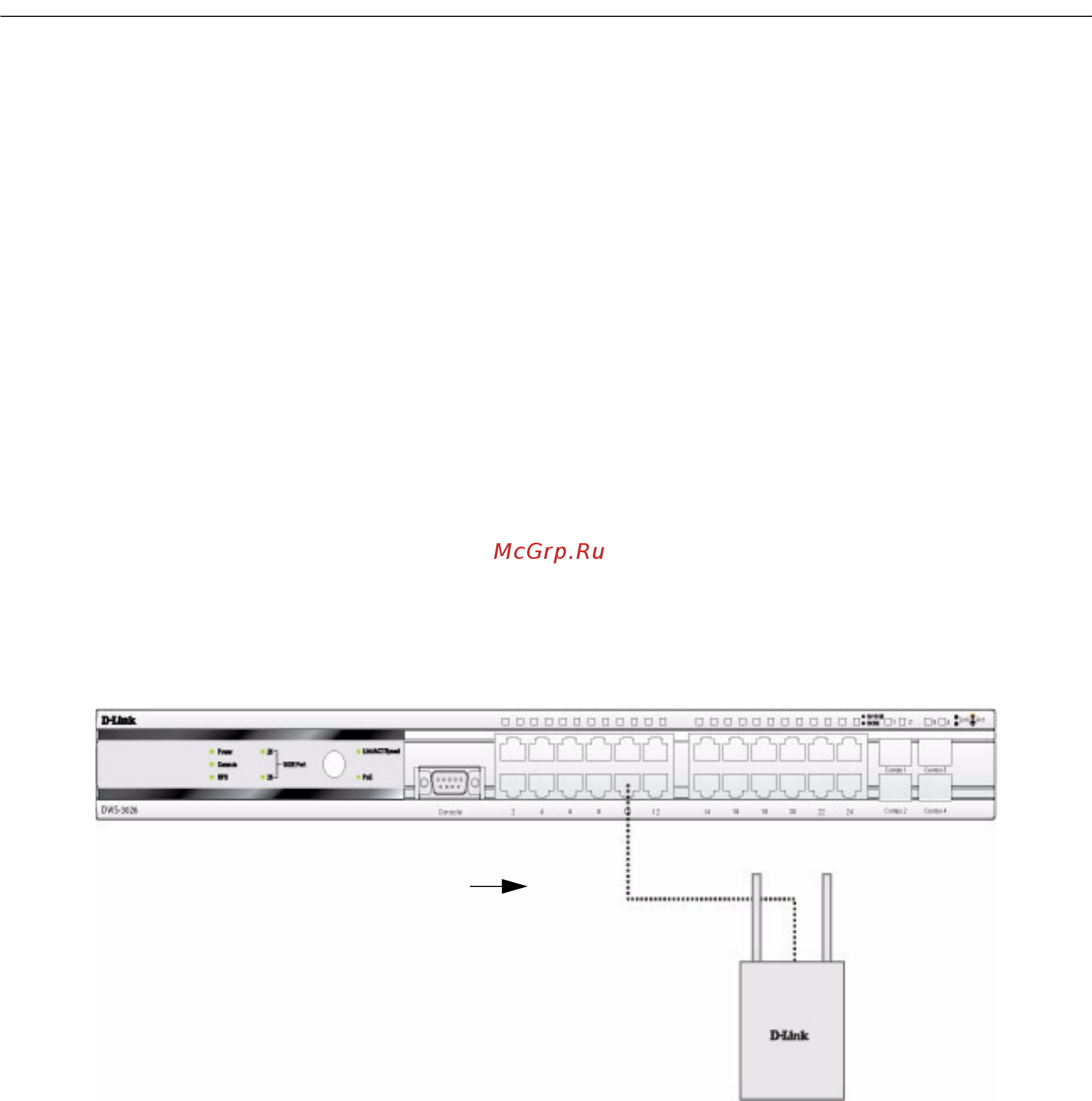 D-Link DWS-3024 [49/266] Connecting the switch to the network