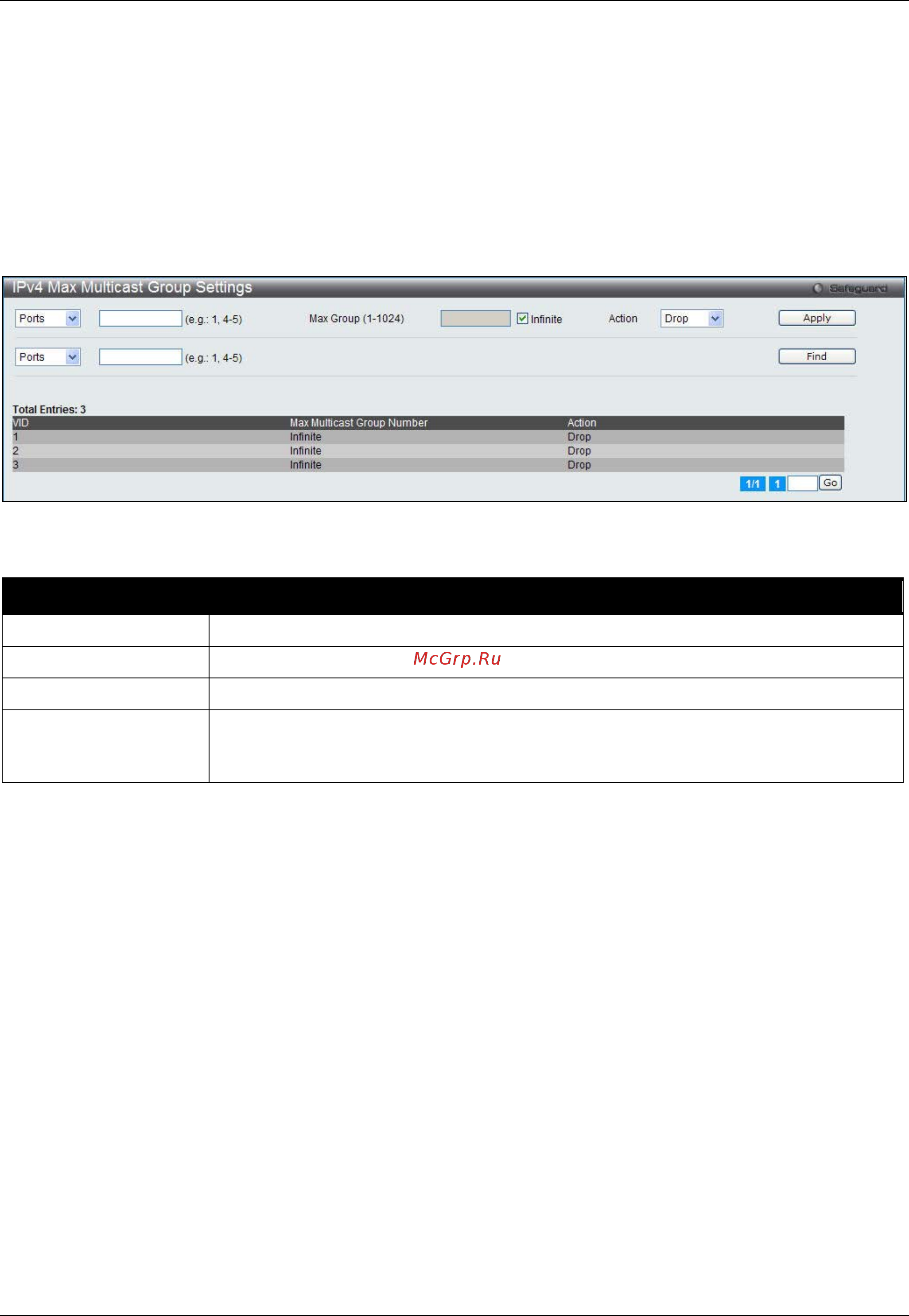 D-Link DWS-3160-24TC [115/505] Ipv6 multicast filtering
