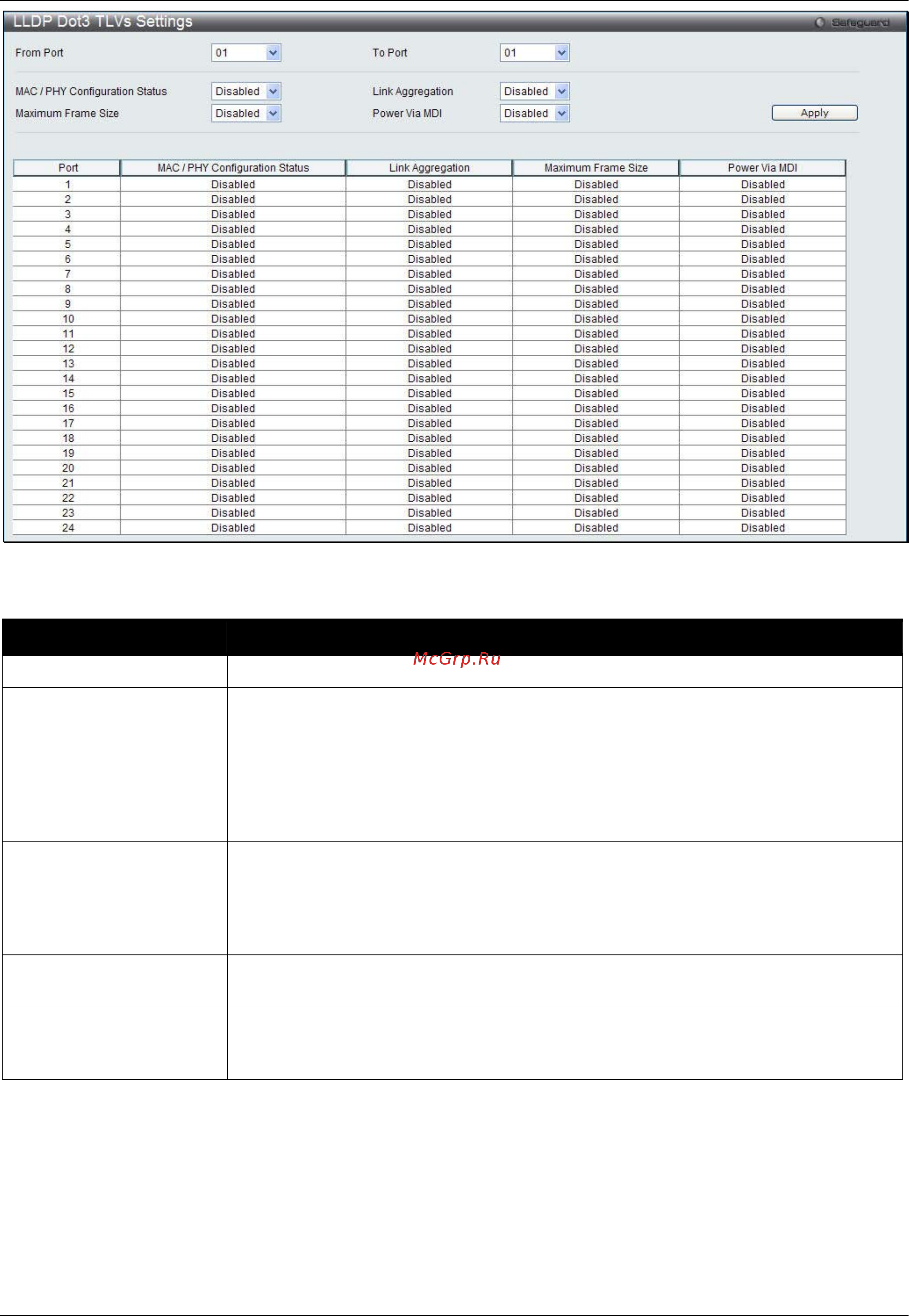 D-Link DWS-3160-24TC [127/505] Lldp statistic system