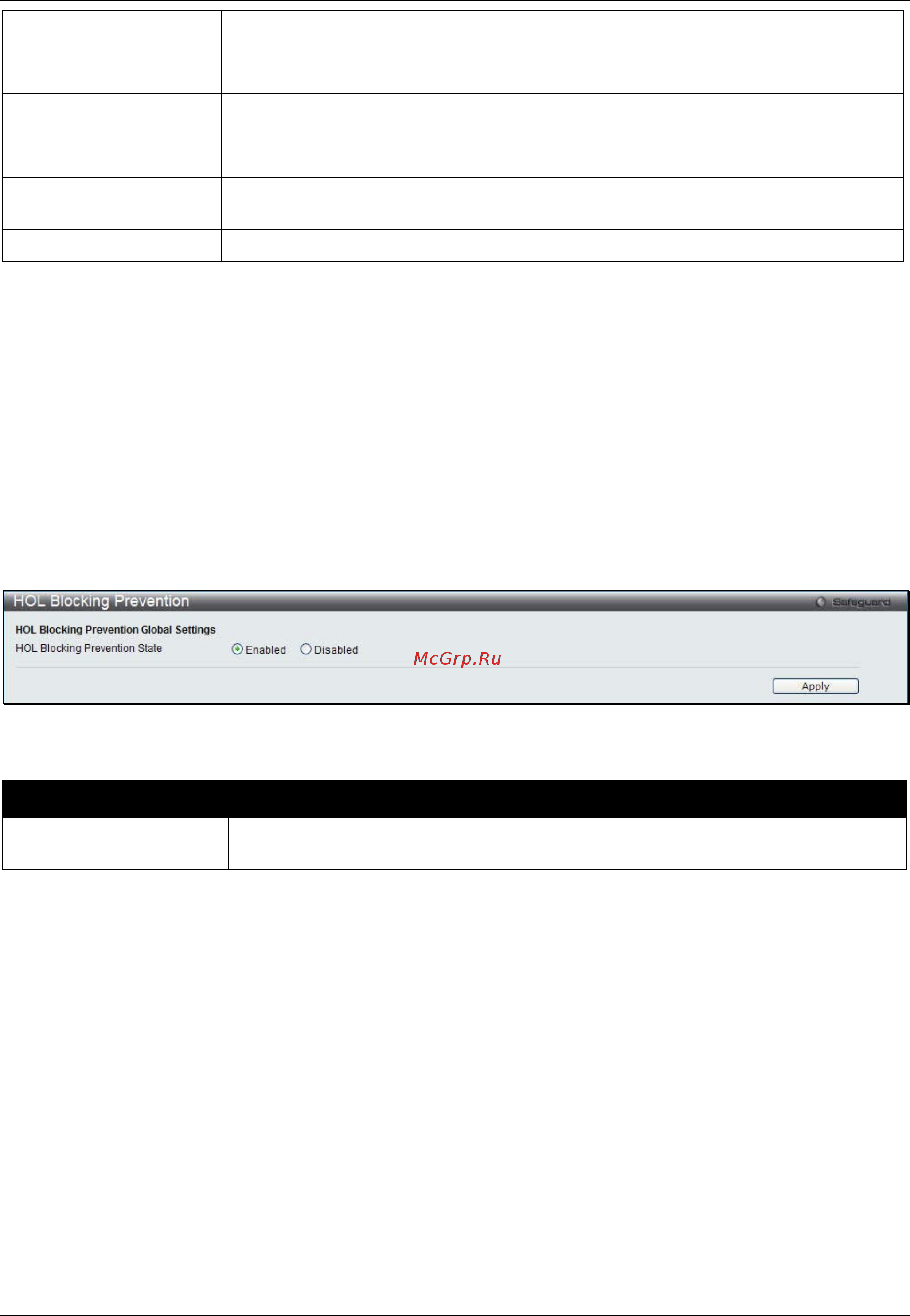 D-Link DWS-3160-24PC [147/505] Hol blocking prevention