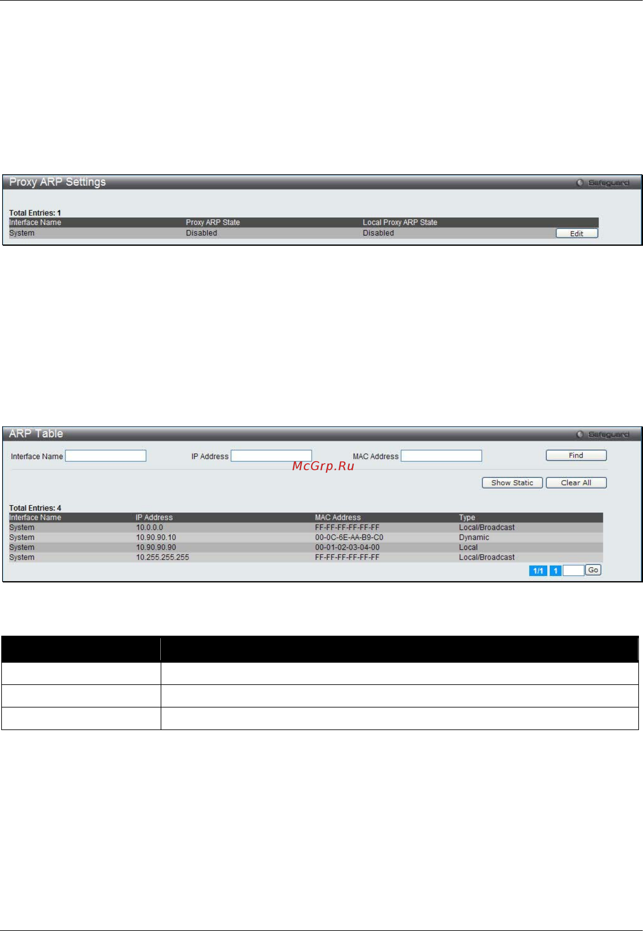 D-Link DWS-3160-24TC [28/505] Gratuitous arp