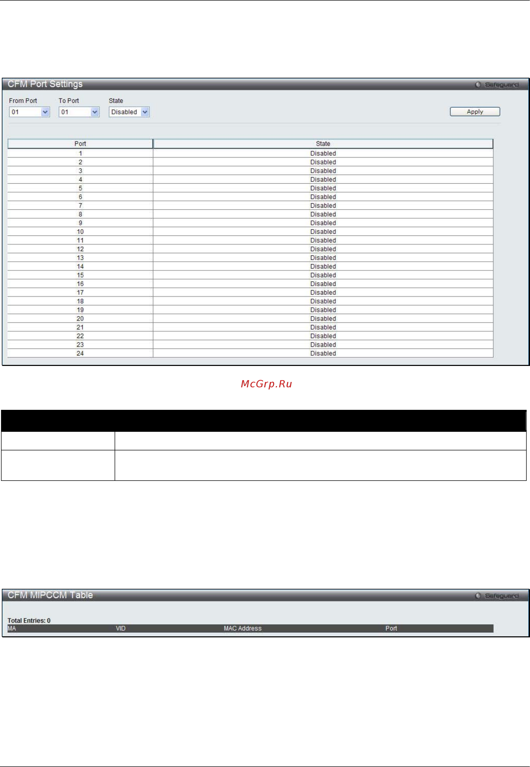 D-Link DWS-3160-24PC [287/505] Cfm loopback settings