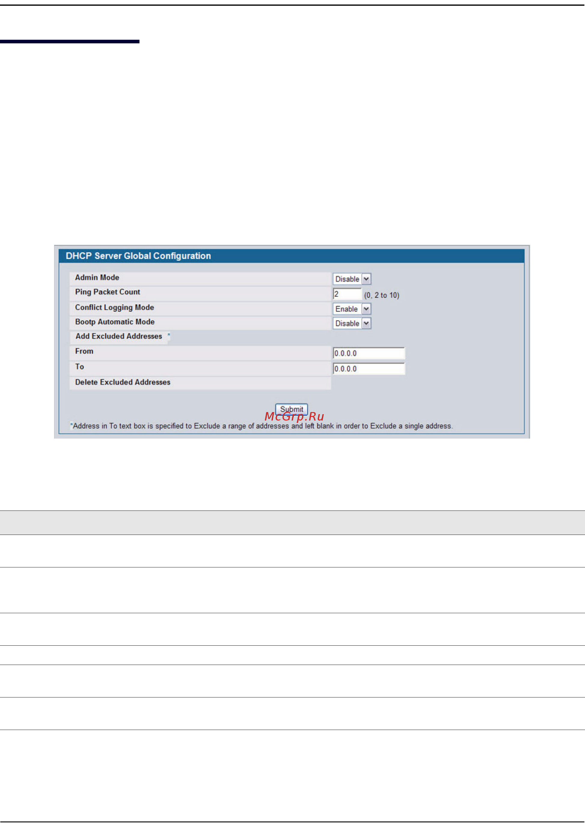 D-Link DWS-4026 [127/741] Managing the dhcp server