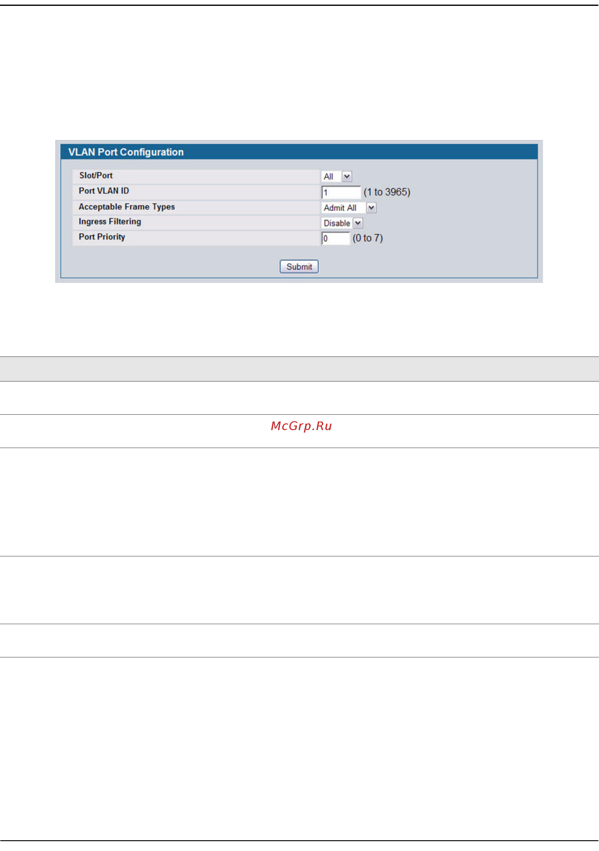 D-Link DWS-4026 [183/741] Vlan port configuration