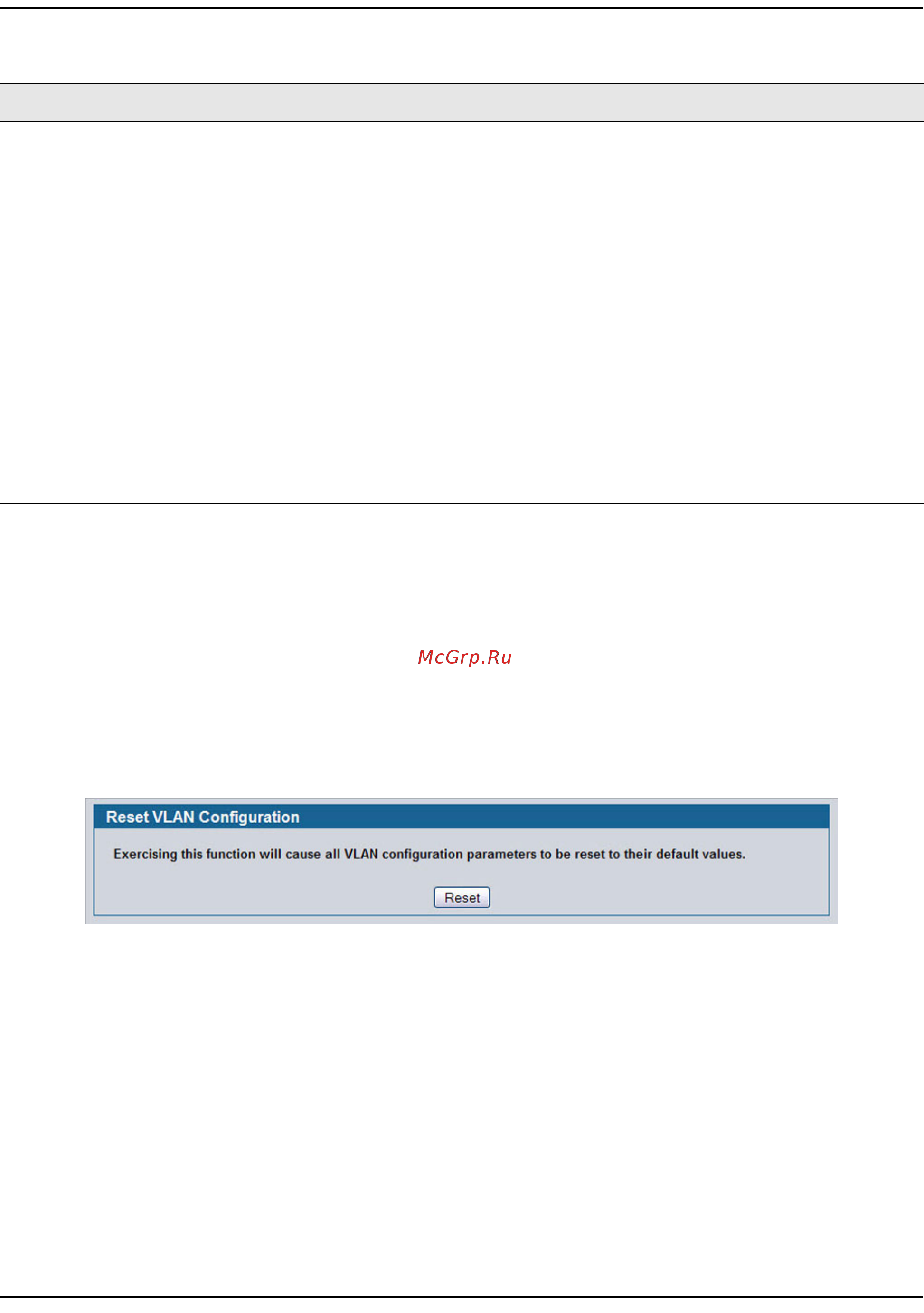 D-Link DWS-4026 [194/741] Reset vlan configuration