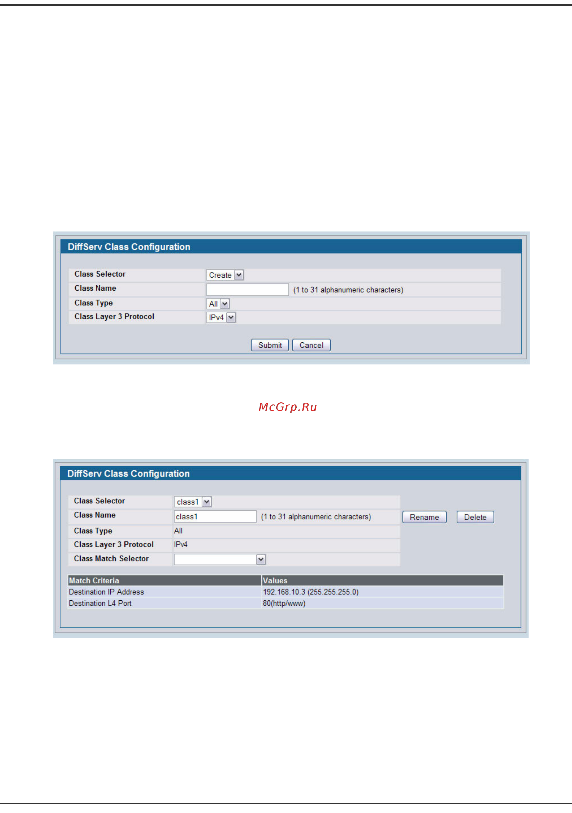 D-Link DWS-4026 [338/741] Class configuration