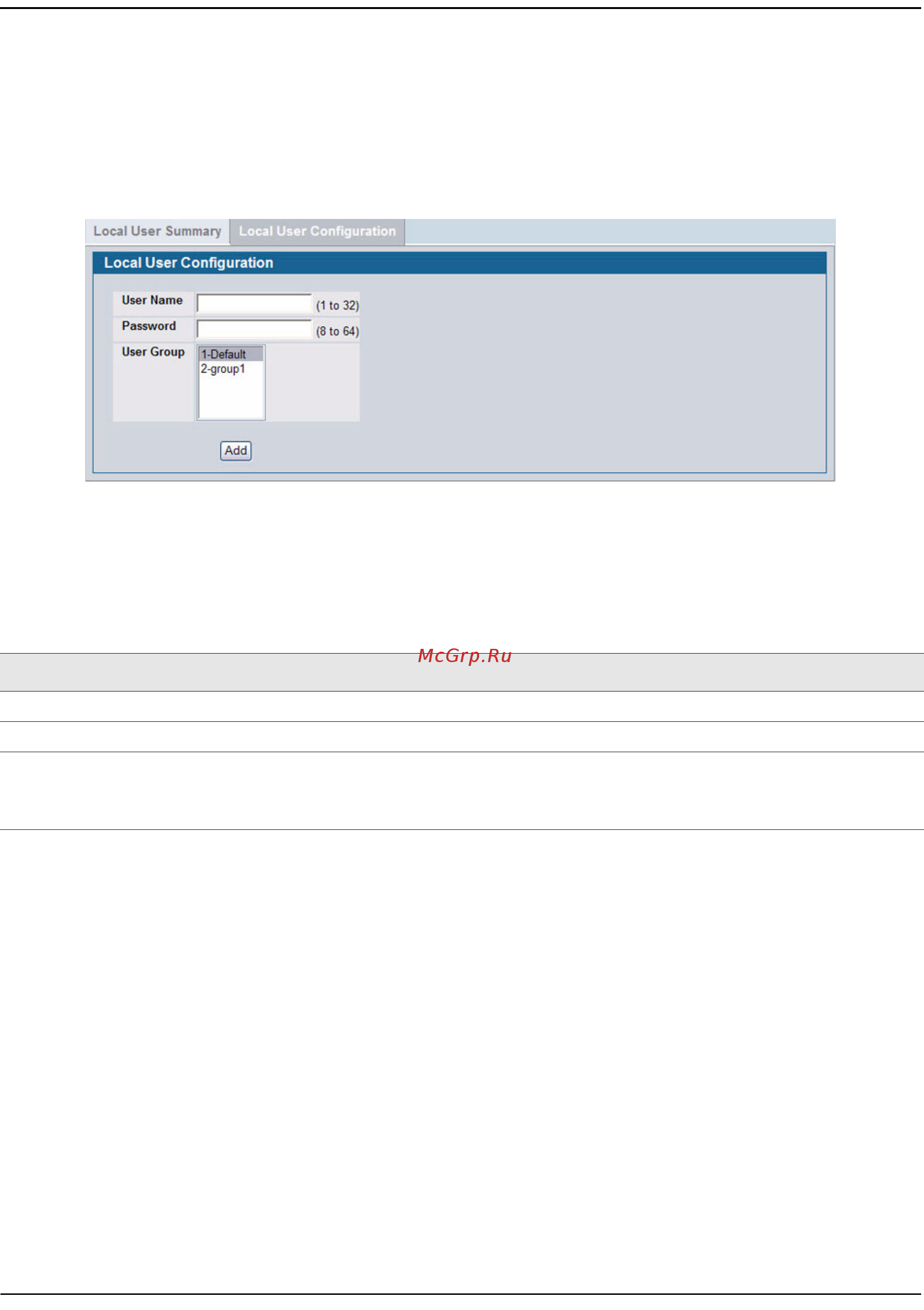D-Link DWS-4026 [391/741] Adding a local user