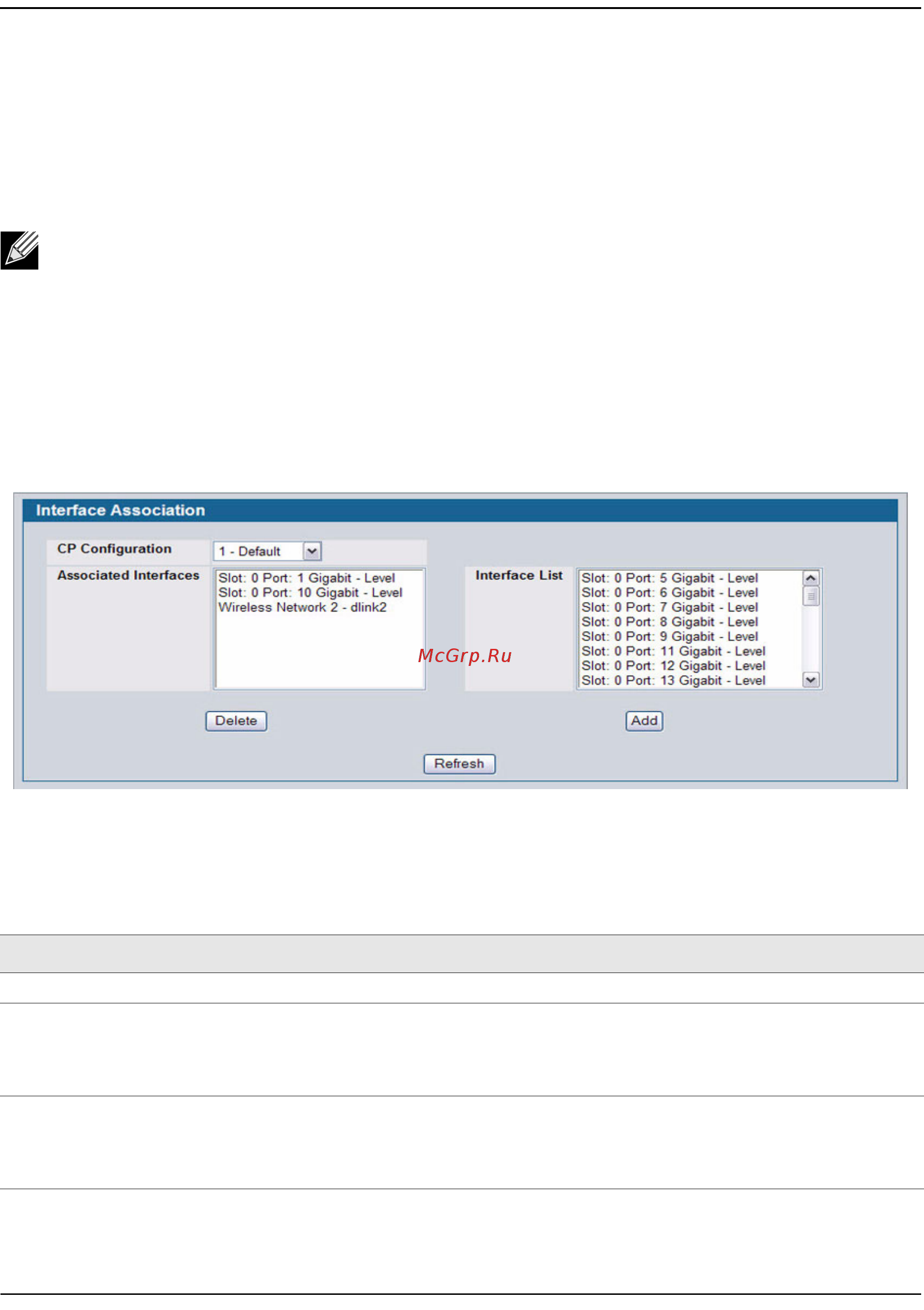 D-Link DWS-4026 [395/741] Interface association