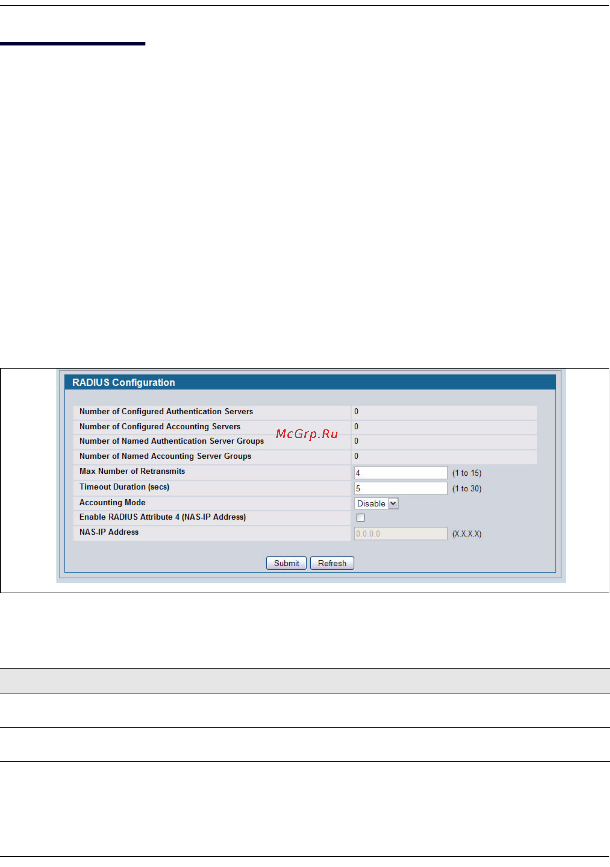 D-Link DWS-4026 [406/741] Radius settings
