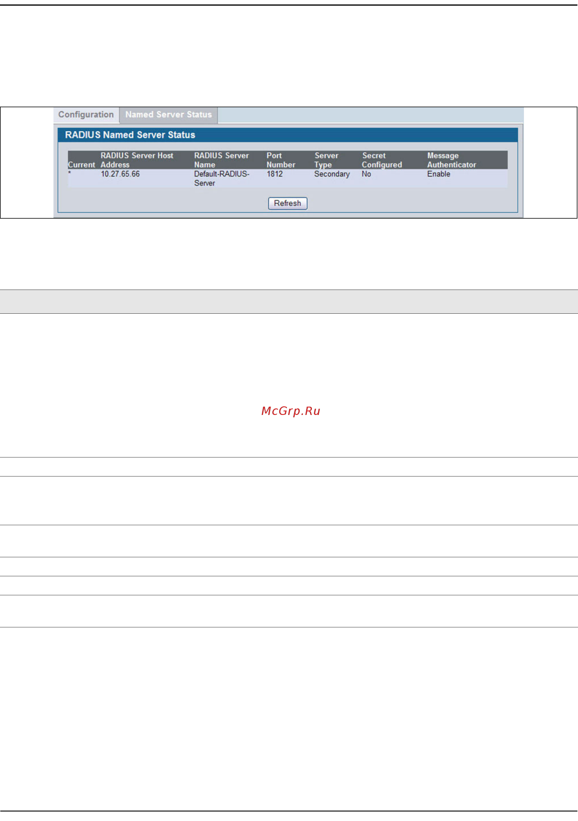 D-Link DWS-4026 [410/741] Viewing named server status information