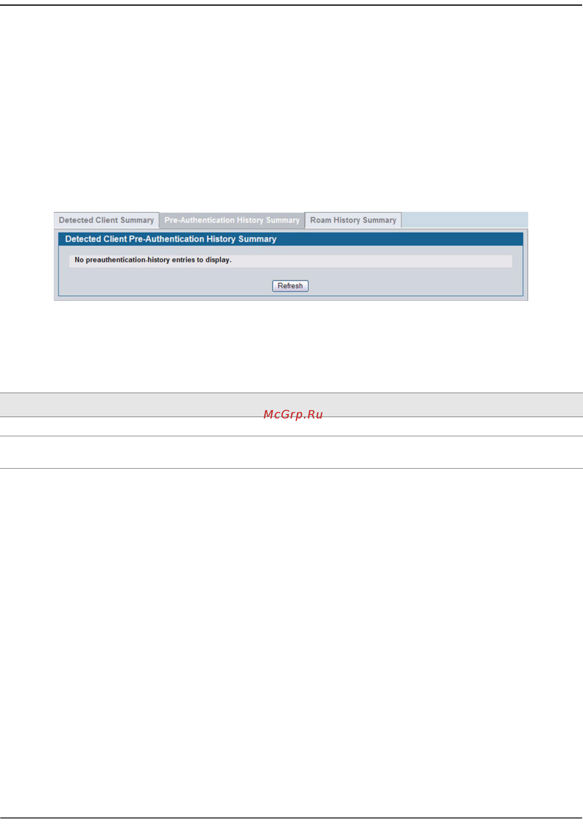 D-Link DWS-4026 [516/741] Detected client pre authentication summary