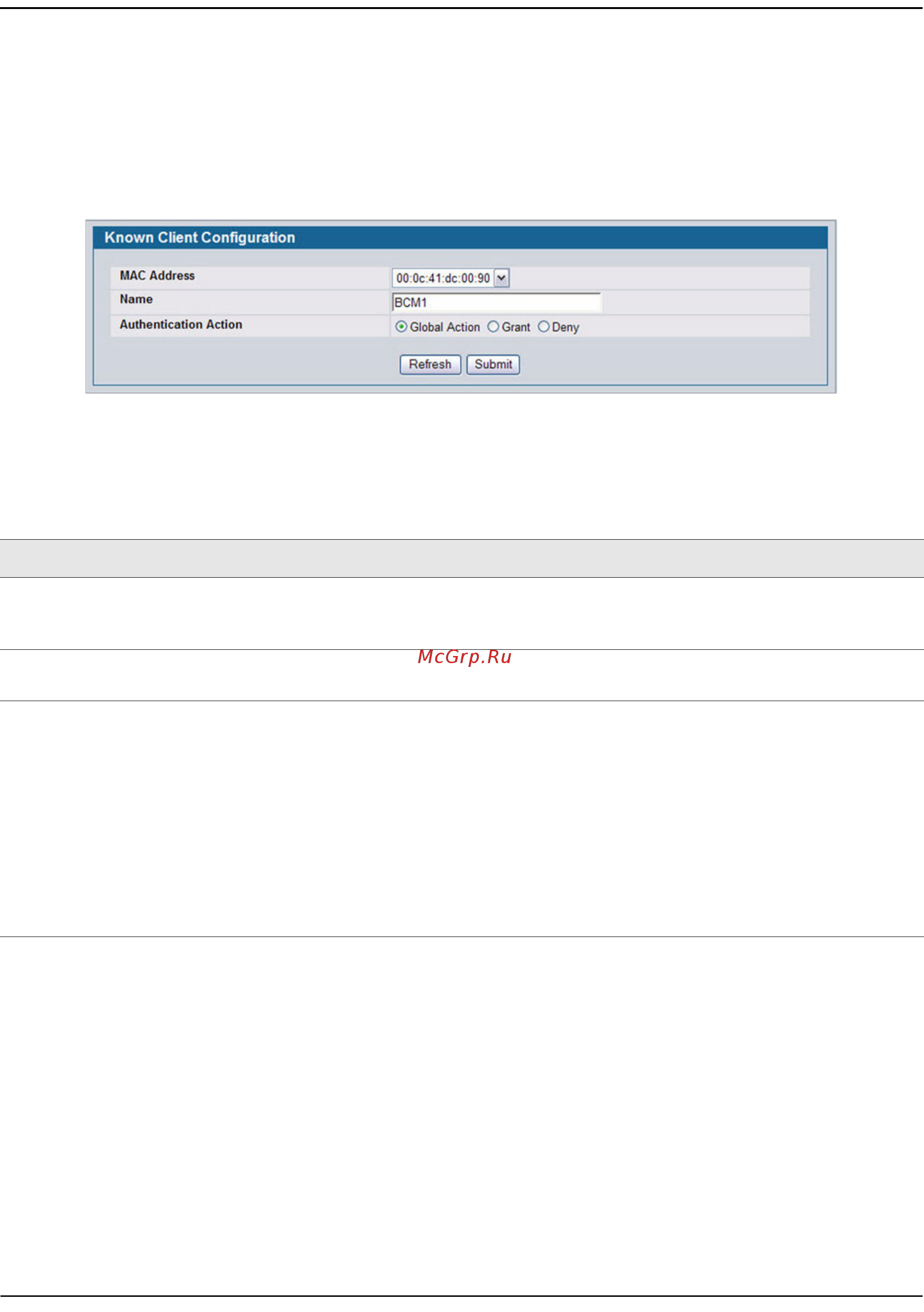 D-Link DWS-4026 [623/741] Known client configuration