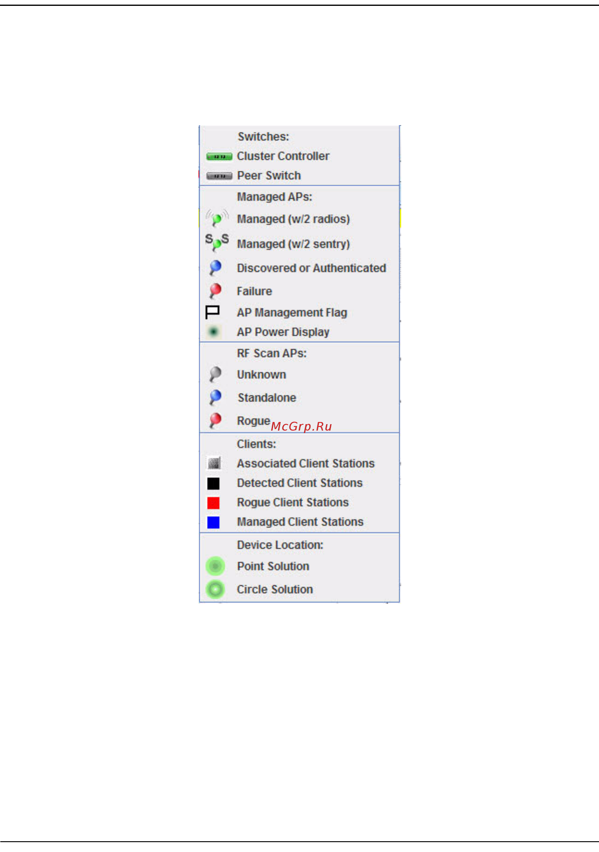 D-Link DWS-4026 [660/741] Legend menu
