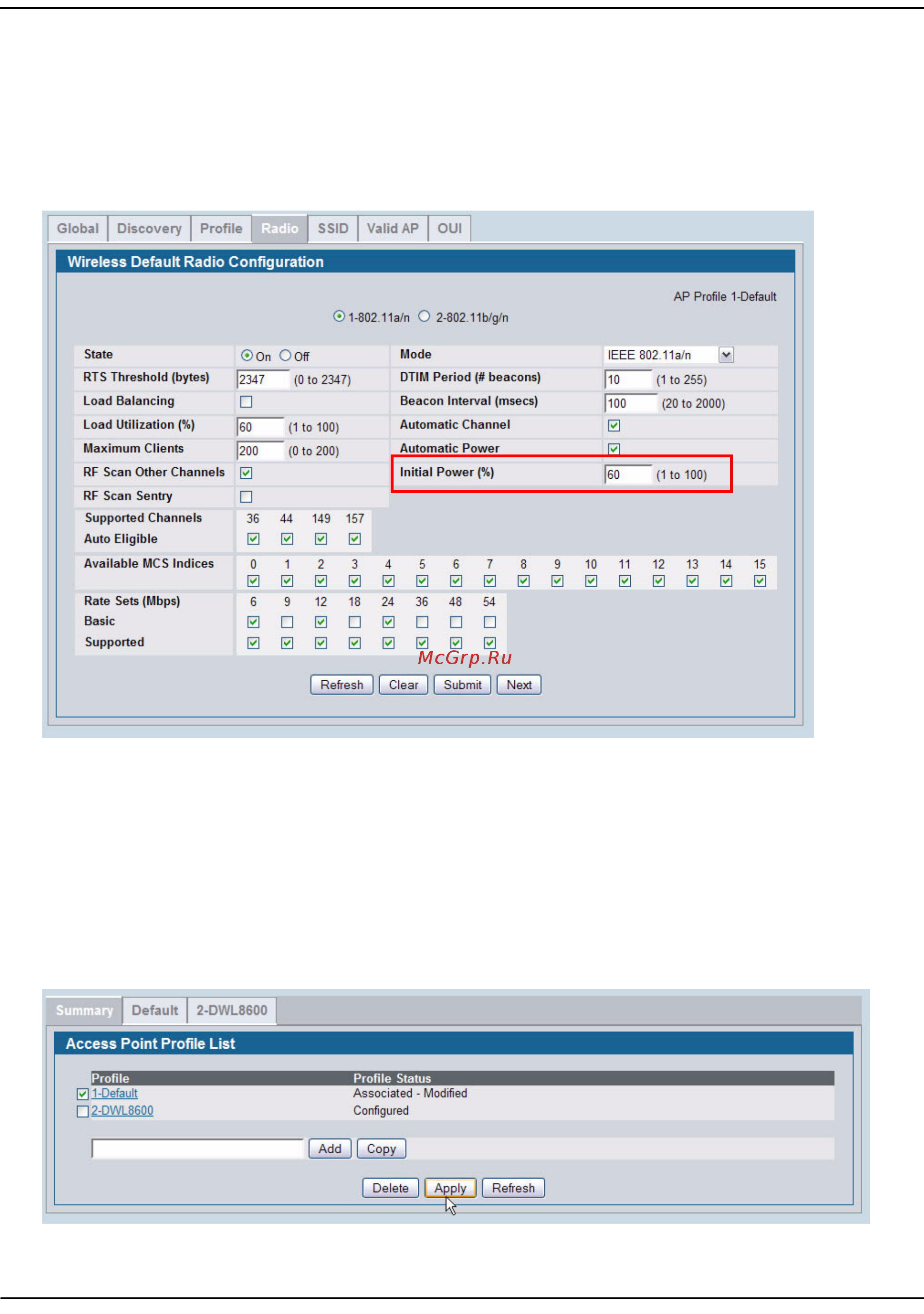 D-Link DWS-4026 [703/741] Configuring the automatic power adjustment