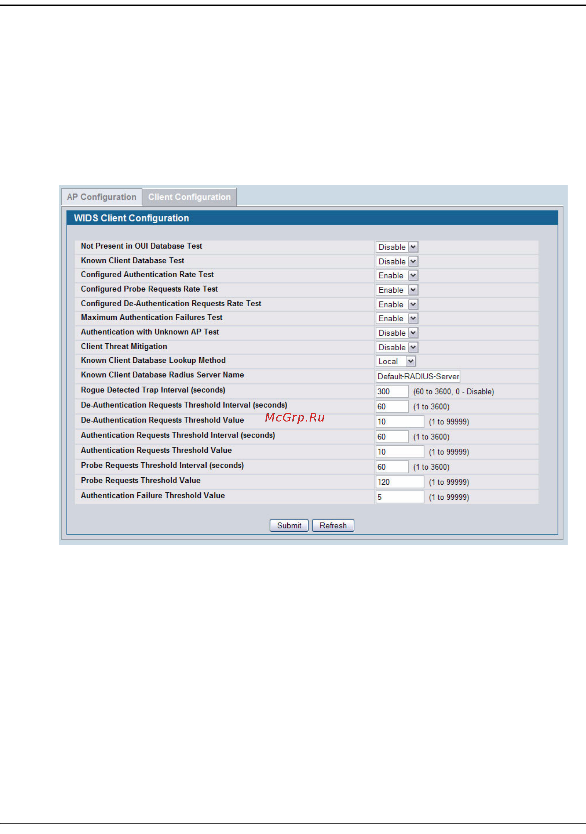D-Link DWS-4026 [715/741] Using wids wips to detect rogue clients