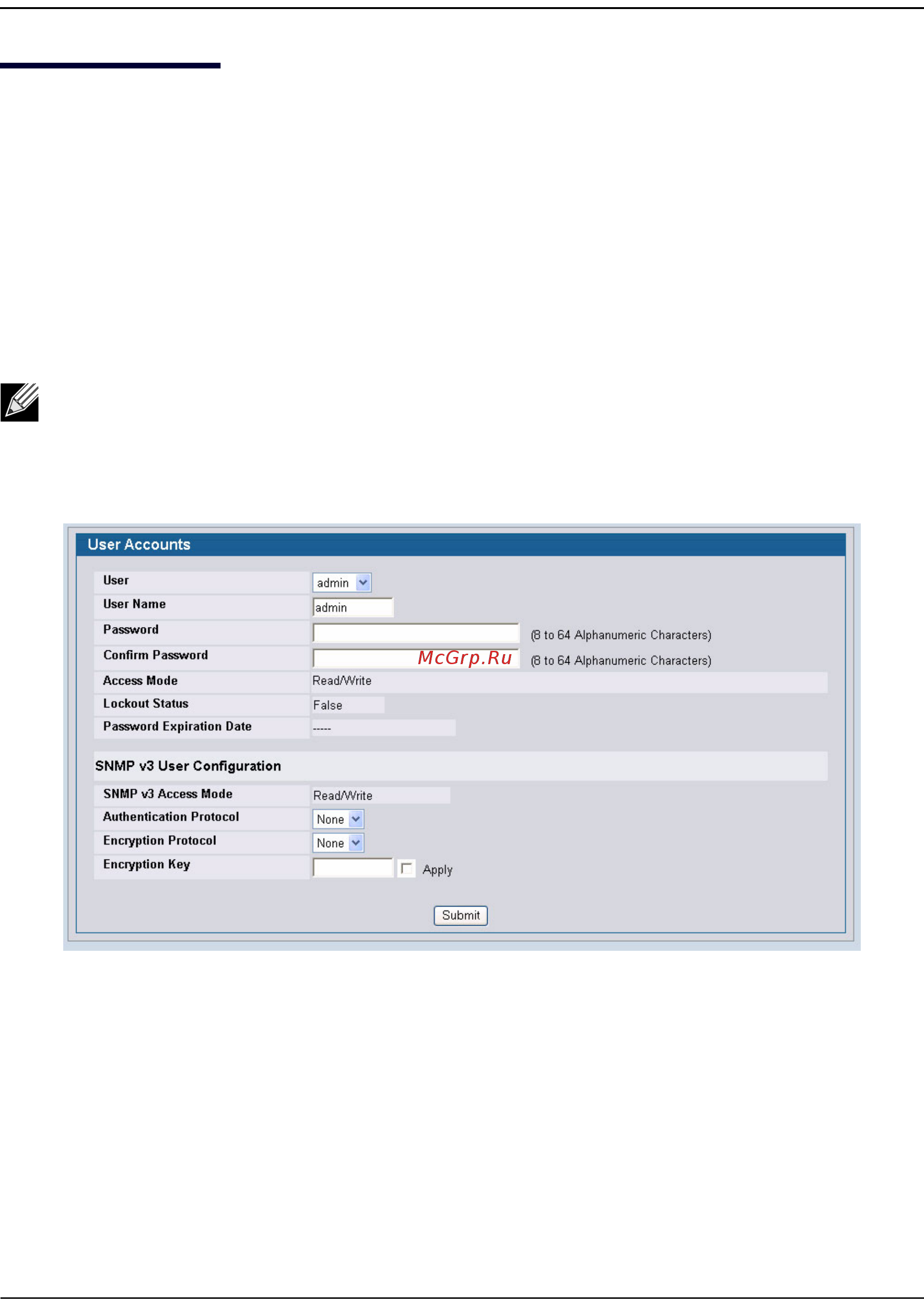 D-Link DWS-4026 [75/741] User accounts