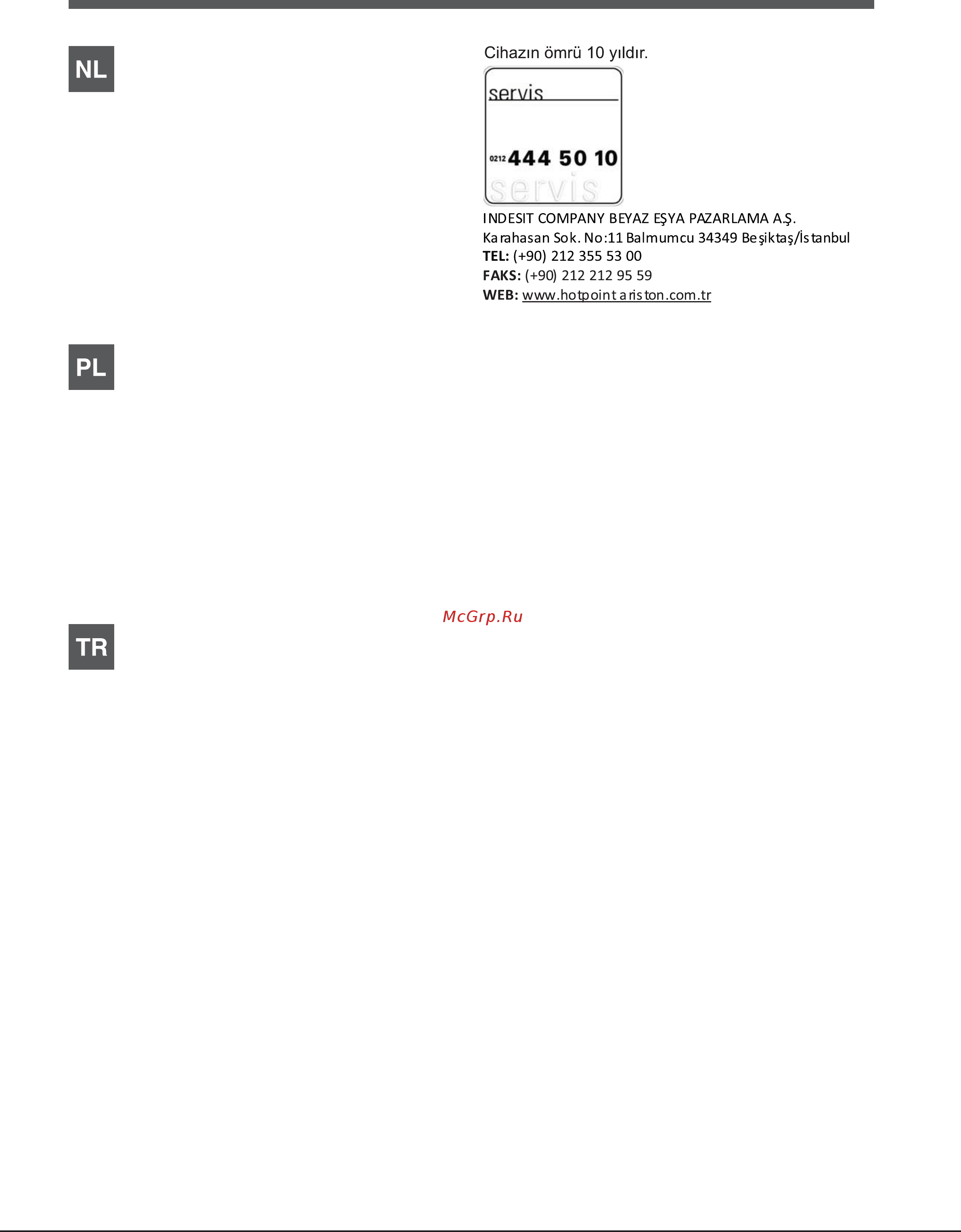Hotpoint-Ariston HLB 9.8 LA X/HA [23/56] Service