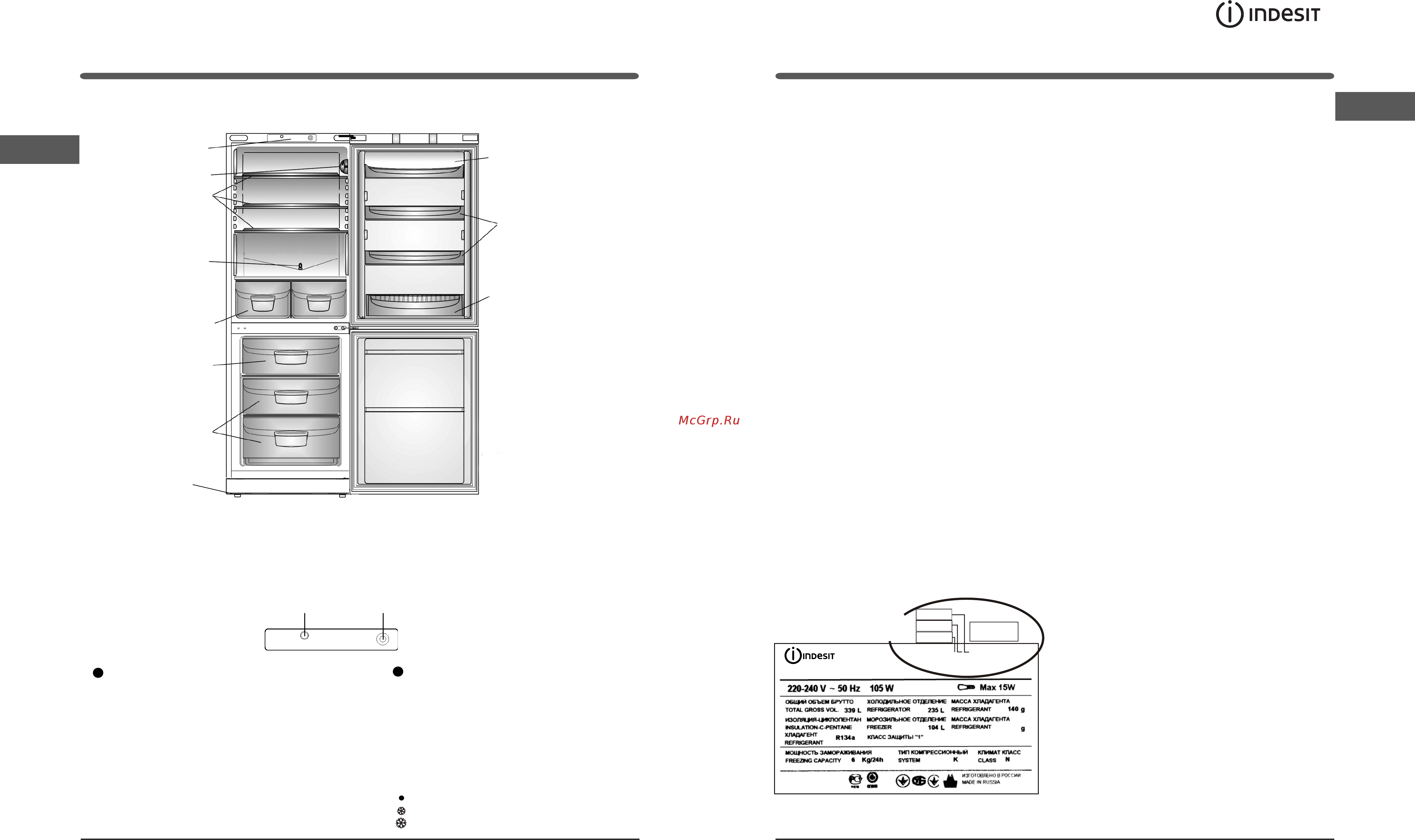 Indesit BI 18.1 [7/12] Б ұ йымны ң с ипаттамасы