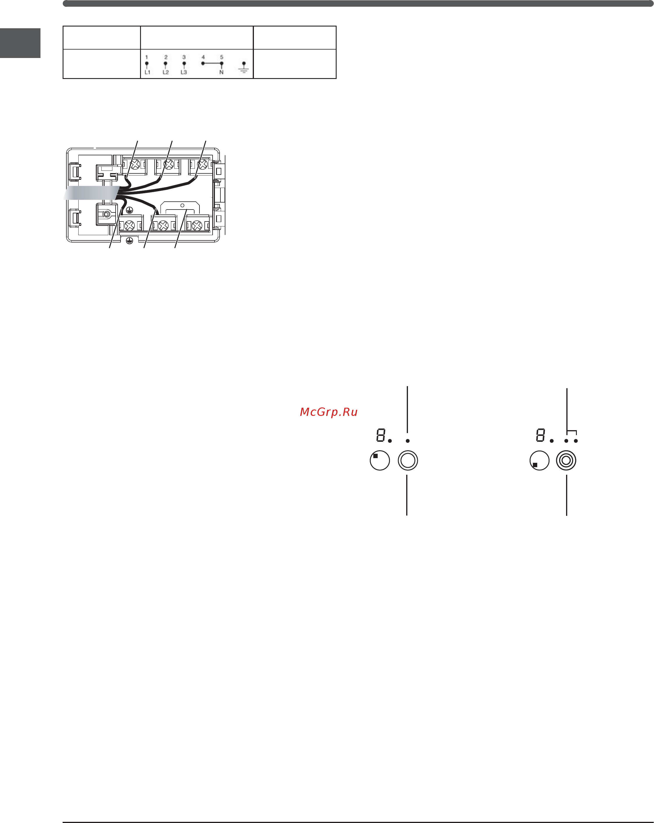 Indesit 79996 Черный [8/80] Extendable cooking zones