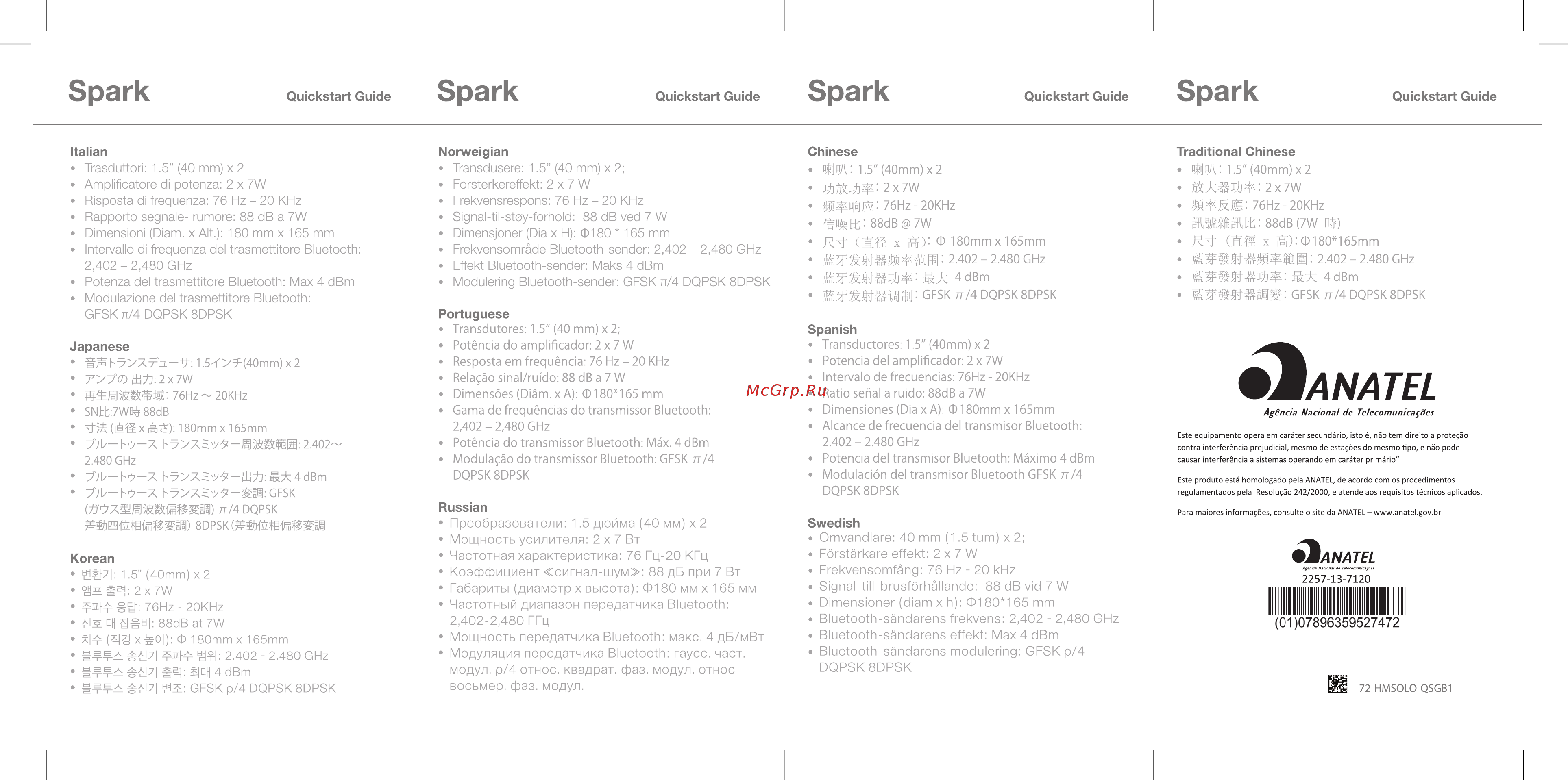 JBL Spark Red [2/2] Anatel