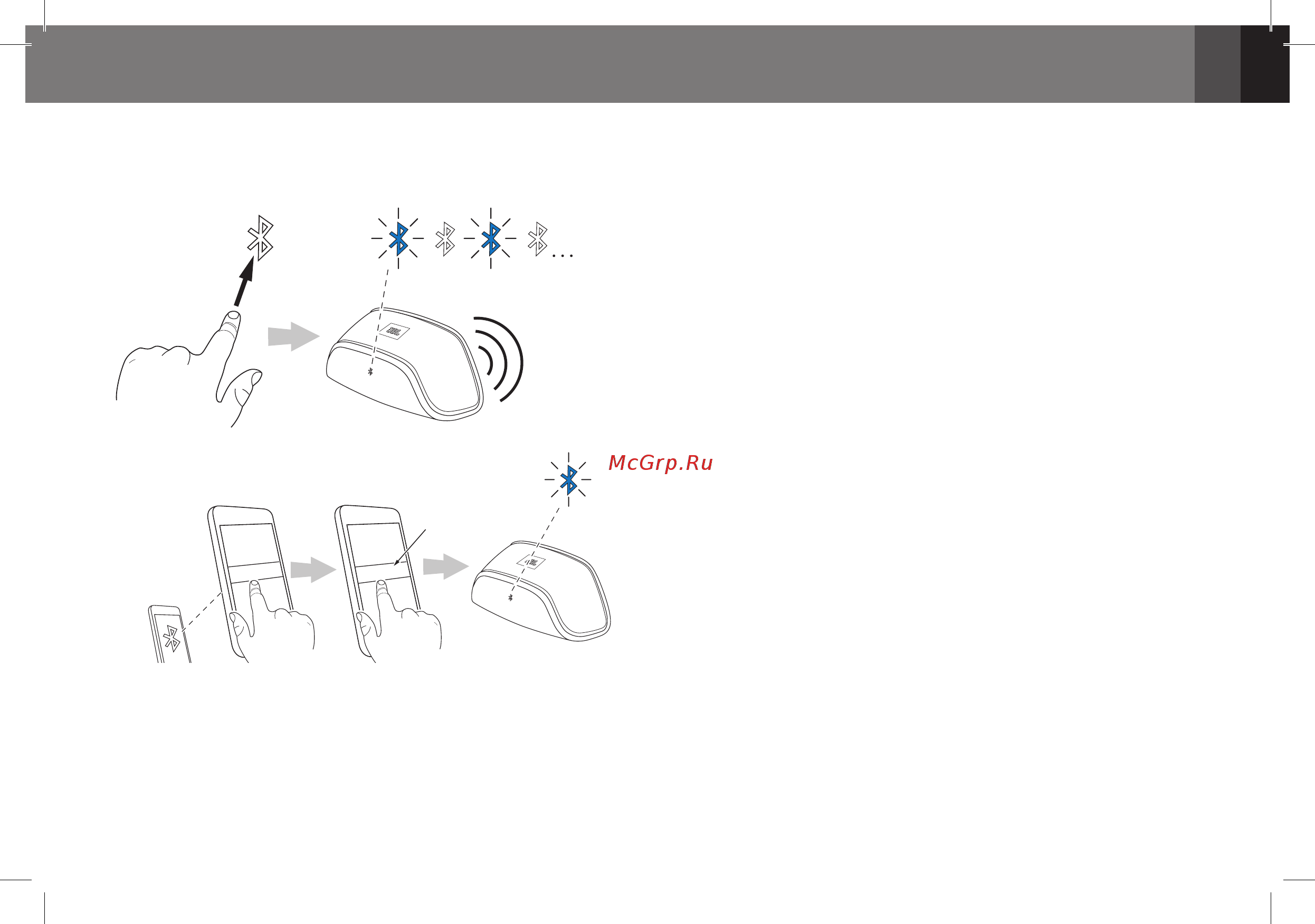 JBL SoundFly Air White [17/21] Parring af soundfly bt med din bluetooth enhed
