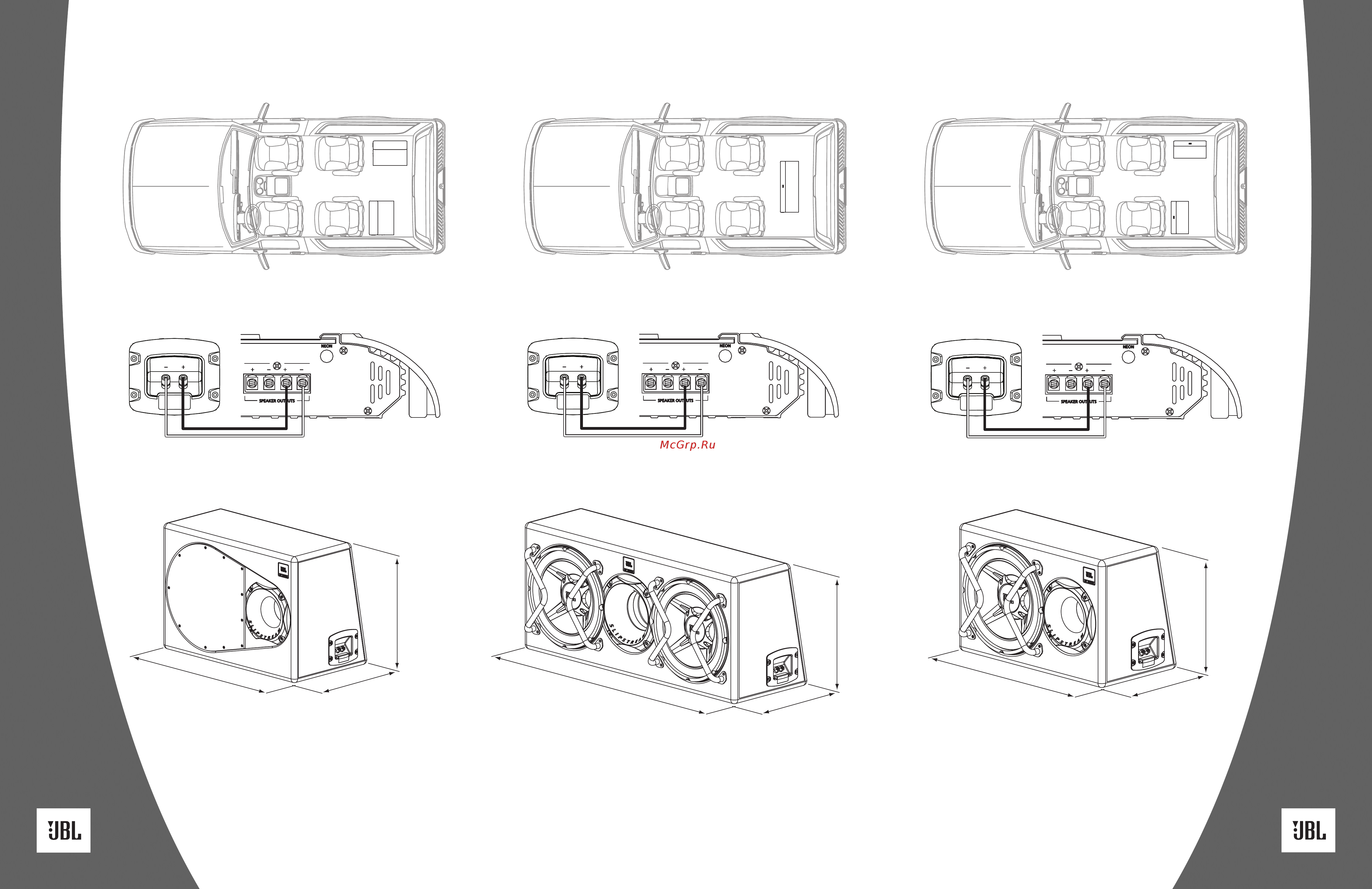JBL GT5 GT5-1204BP Инструкция по эксплуатации онлайн [2/2] 310603