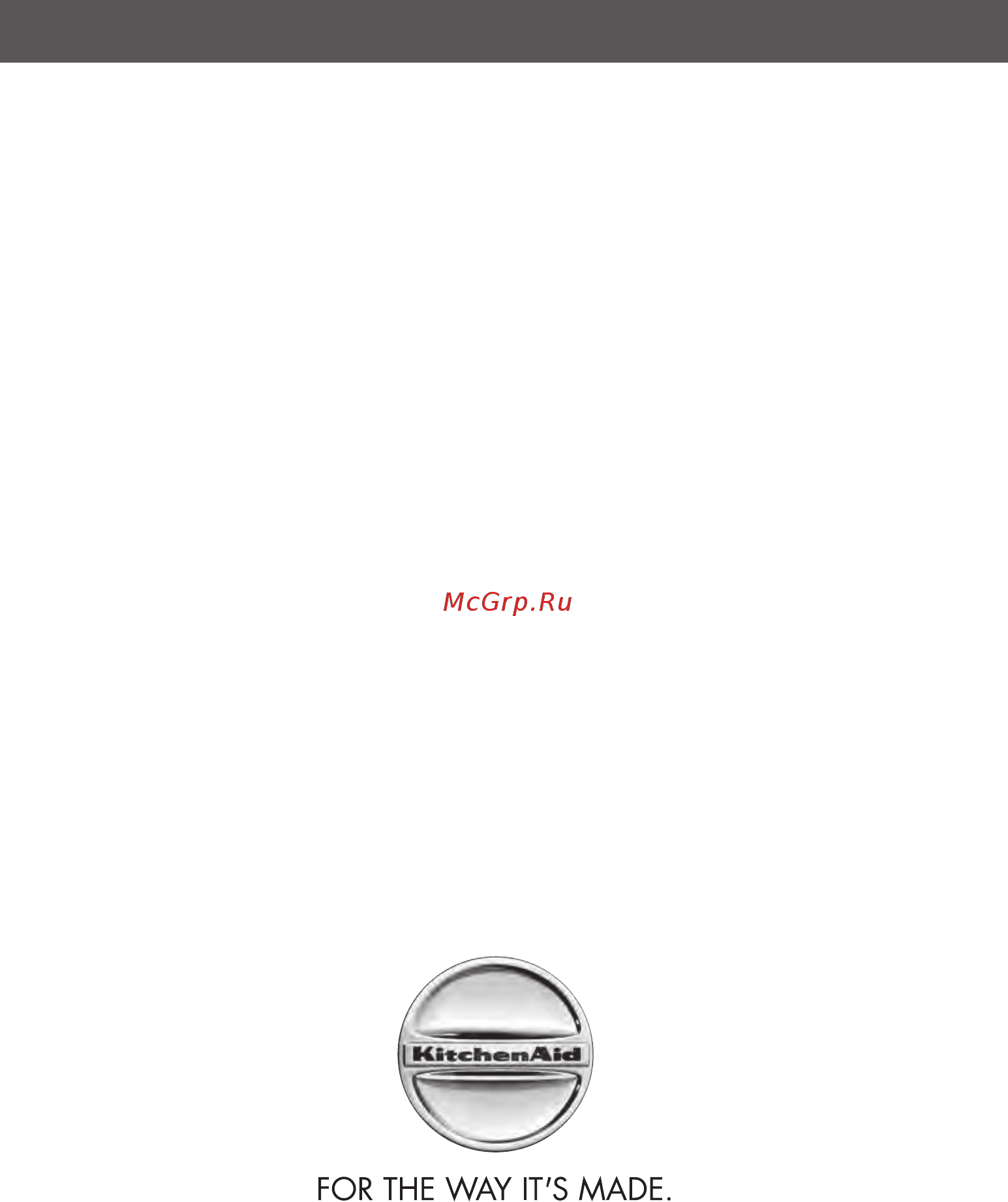KitchenAid 5KFP1335EOB черный [22/22] Обслуживание клиентов