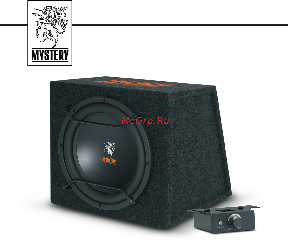 Mystery MBB-306A Руководство по эксплуатации онлайн