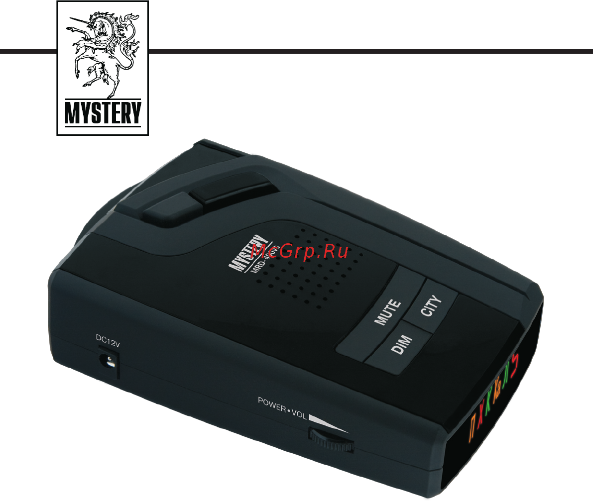 Mystery MRD-400VS Руководство по эксплуатации онлайн