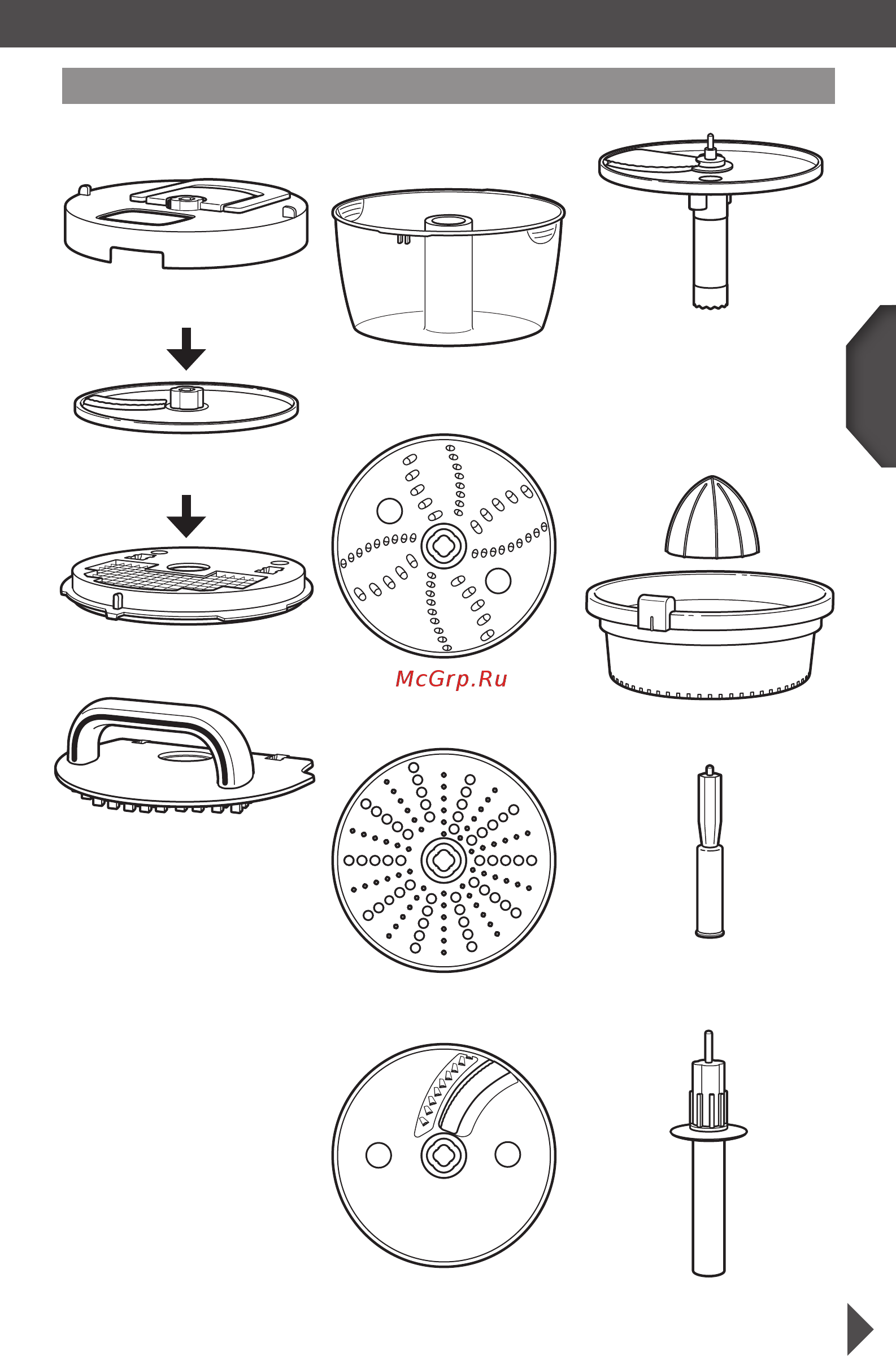 KitchenAid 5KFP1644EOB [6/30] Части блендера и их характеристики