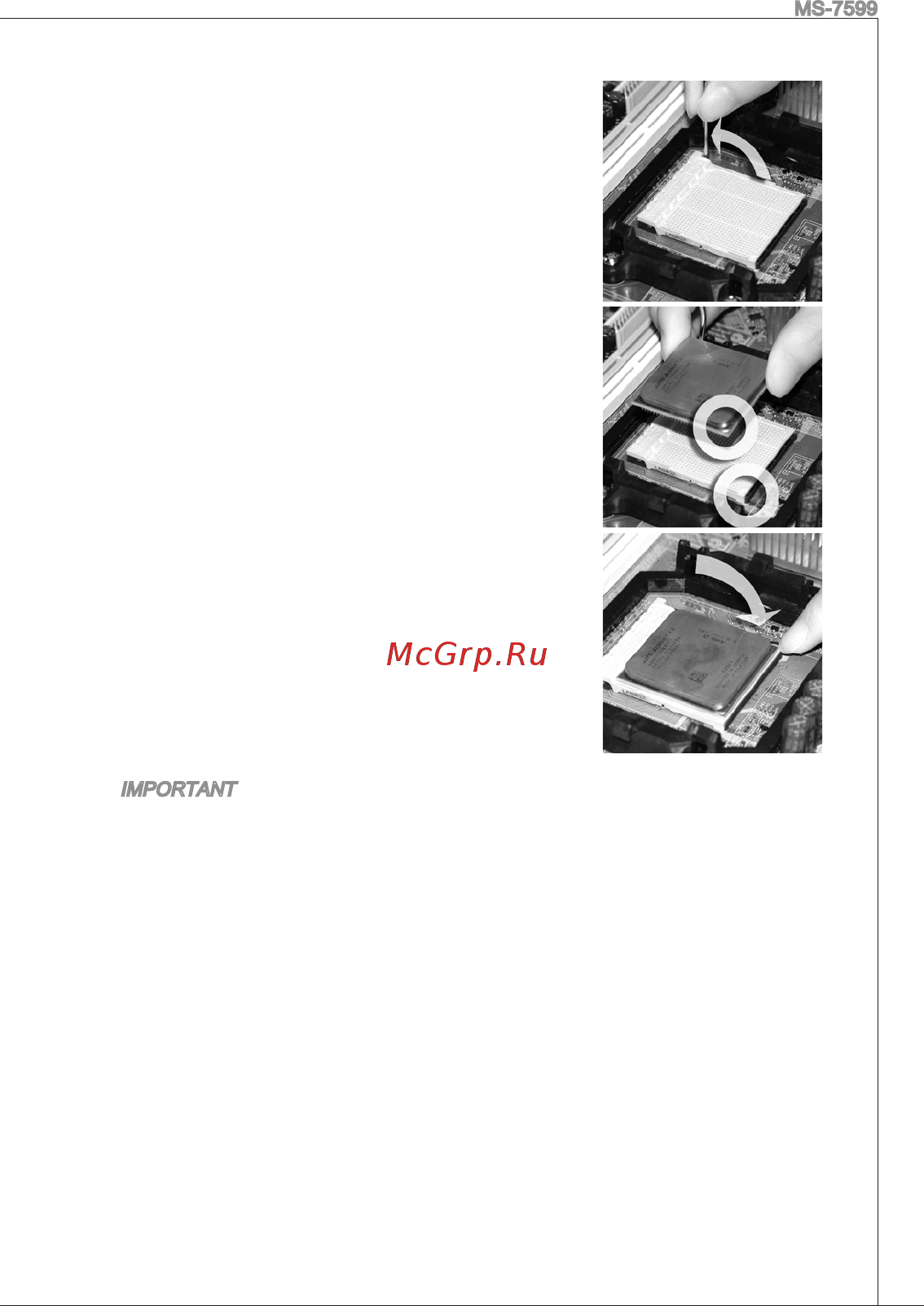 MSI 770-C45 [13/168] Mainboard photos shown in this secton are for demonstration of the cooler in