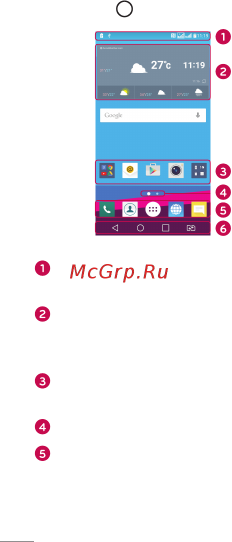 LG G4s H736 Titan [145/442] Домашній екран