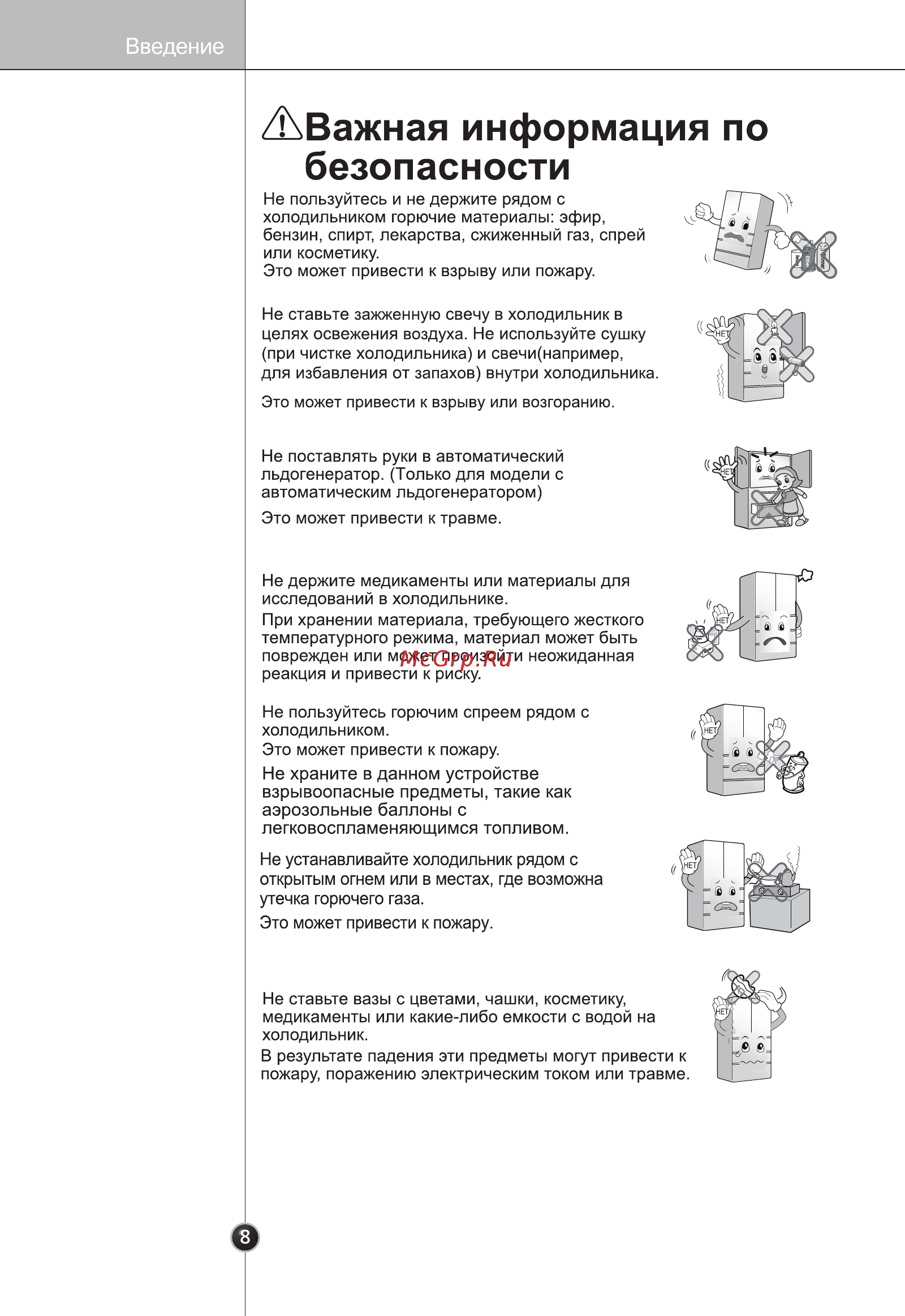 LG GC-B40BSMQV [7/35] Важная информация по