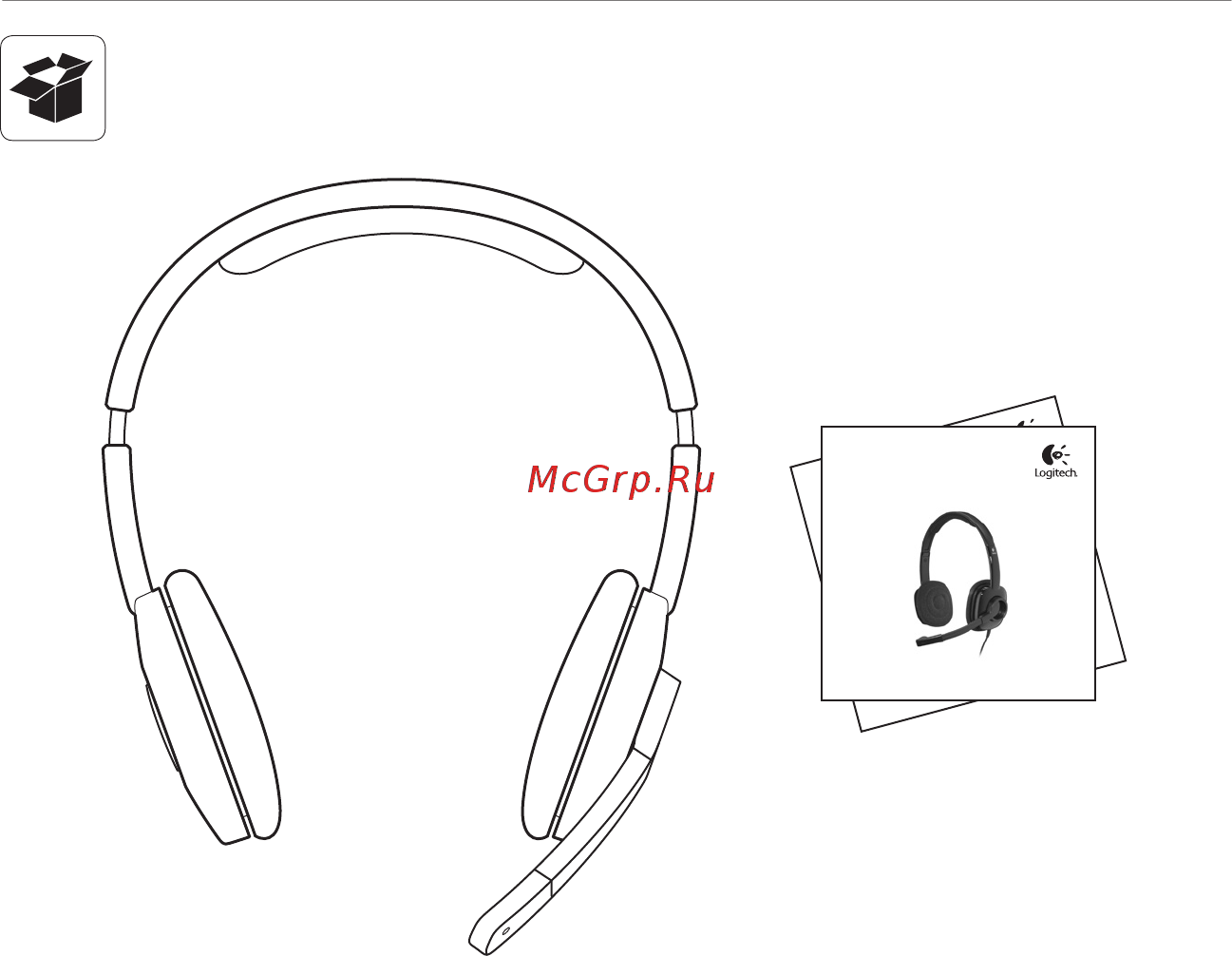 Logitech H250 Инструкция по эксплуатации онлайн [2/120] 173662