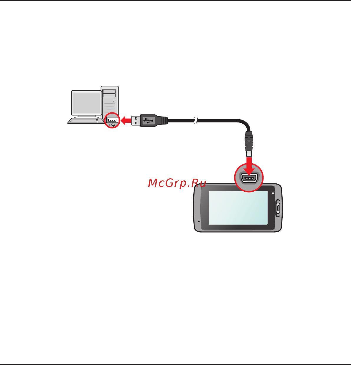 Mio mivue 658 [9/29] Подключение к компьютеру
