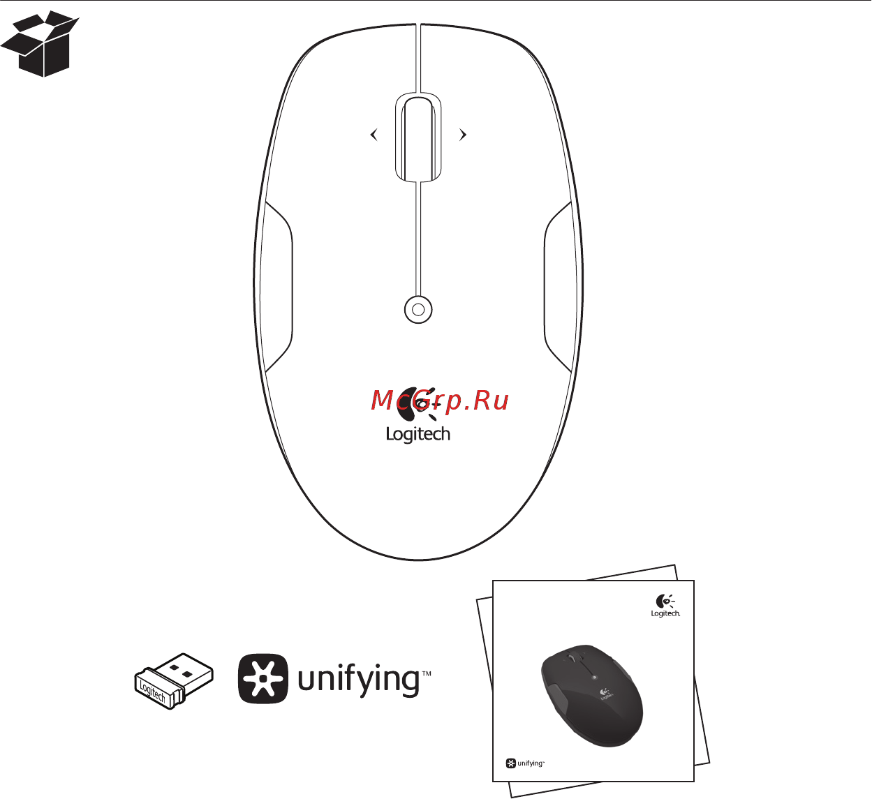 Logitech M345 Petal Pink Инструкция по эксплуатации онлайн [2/40] 173701