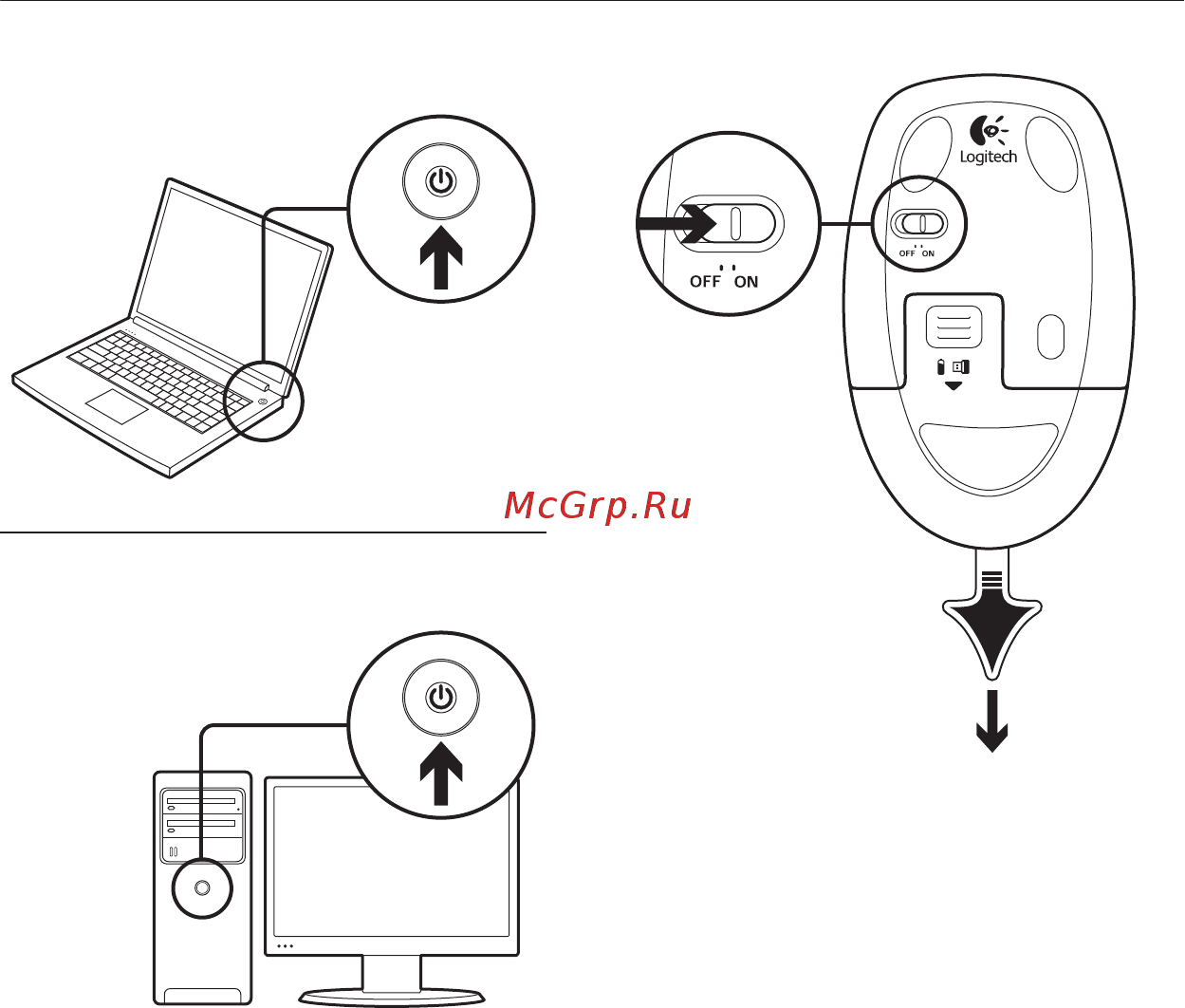 Logitech M345 Petal Pink Инструкция по эксплуатации онлайн [3/40] 173701