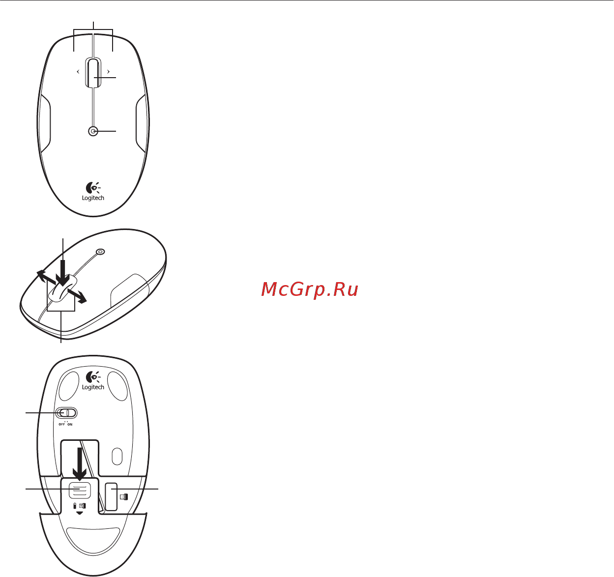 Logitech M345 Petal Pink [8/40] Deutsch mausfunktionen