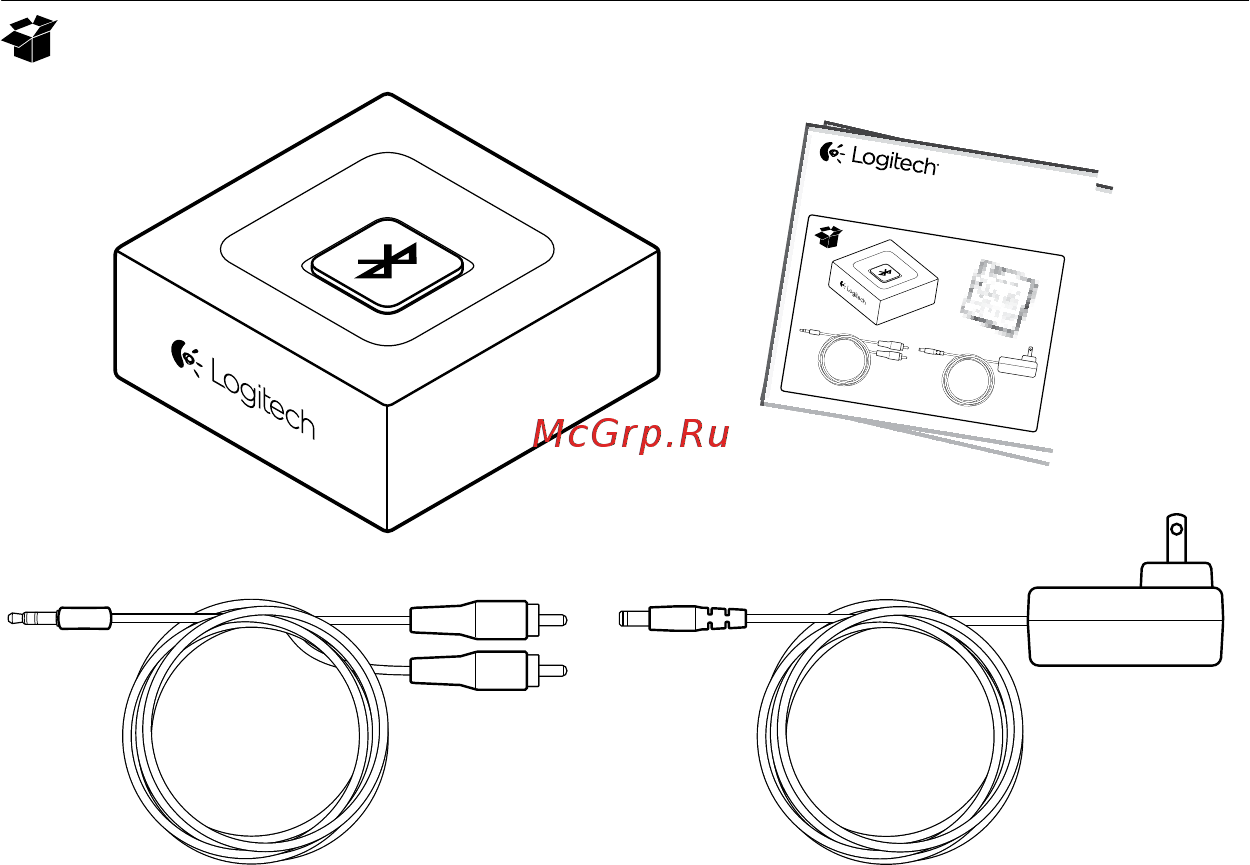 Logitech Bluetooth Audio Adapter [118/143] Cutia conţine
