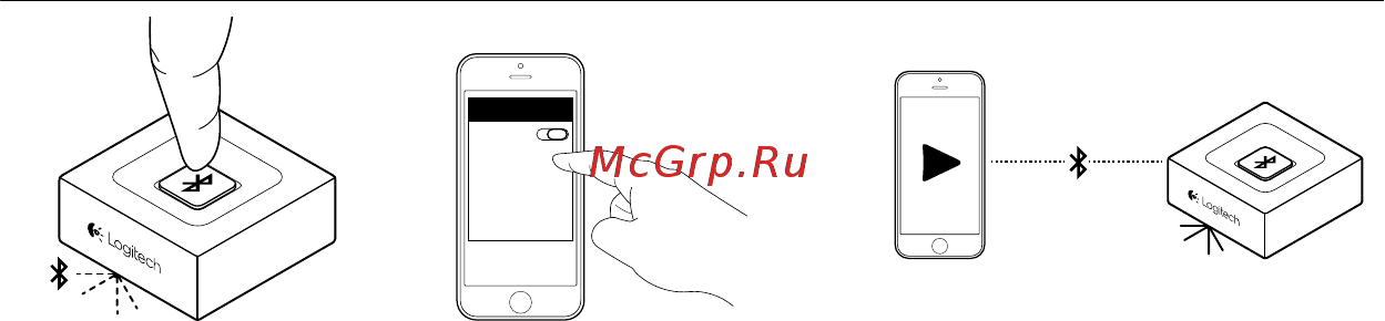 Logitech Bluetooth Audio Adapter Инструкция по эксплуатации онлайн [5/143] 173702